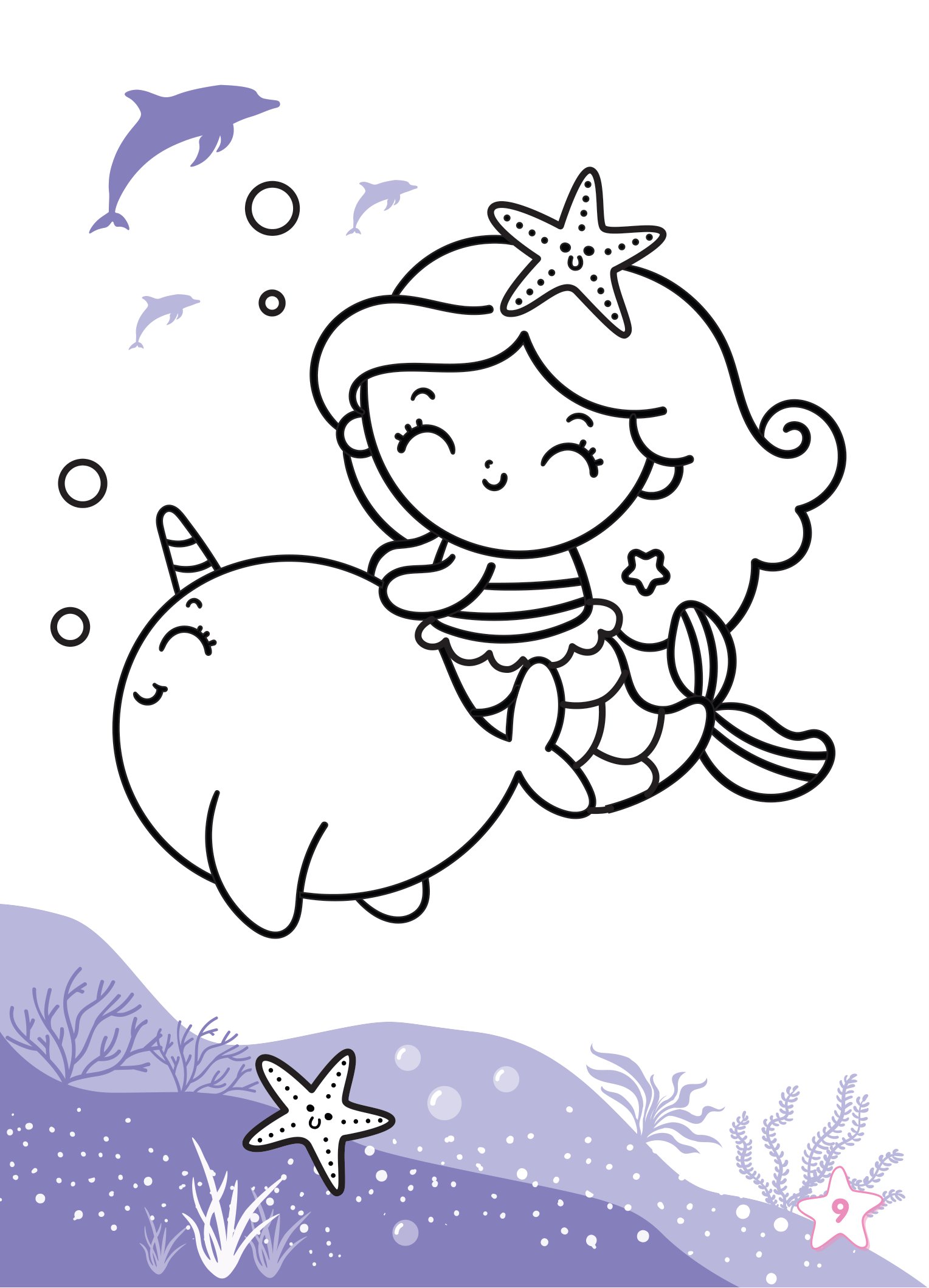 tô màu diệu kỳ - nàng tiên cá - Ảnh 9