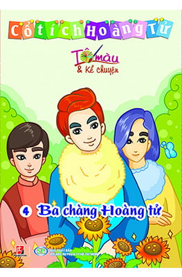 tô màu hoàng tử - ba chàng hoàng tử - Ảnh 2