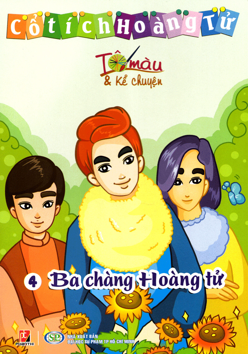 tô màu hoàng tử - ba chàng hoàng tử - Ảnh 3