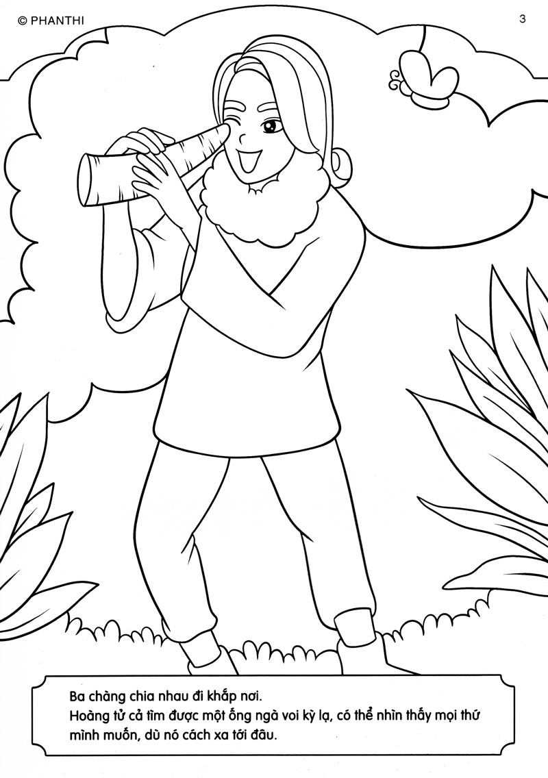 tô màu hoàng tử - ba chàng hoàng tử - Ảnh 6