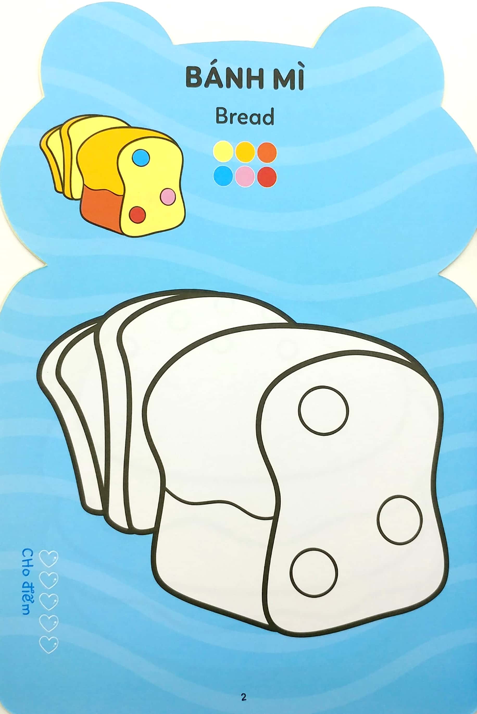 tô màu hoàng tử ếch - cửa hàng đồ ăn - Ảnh 3