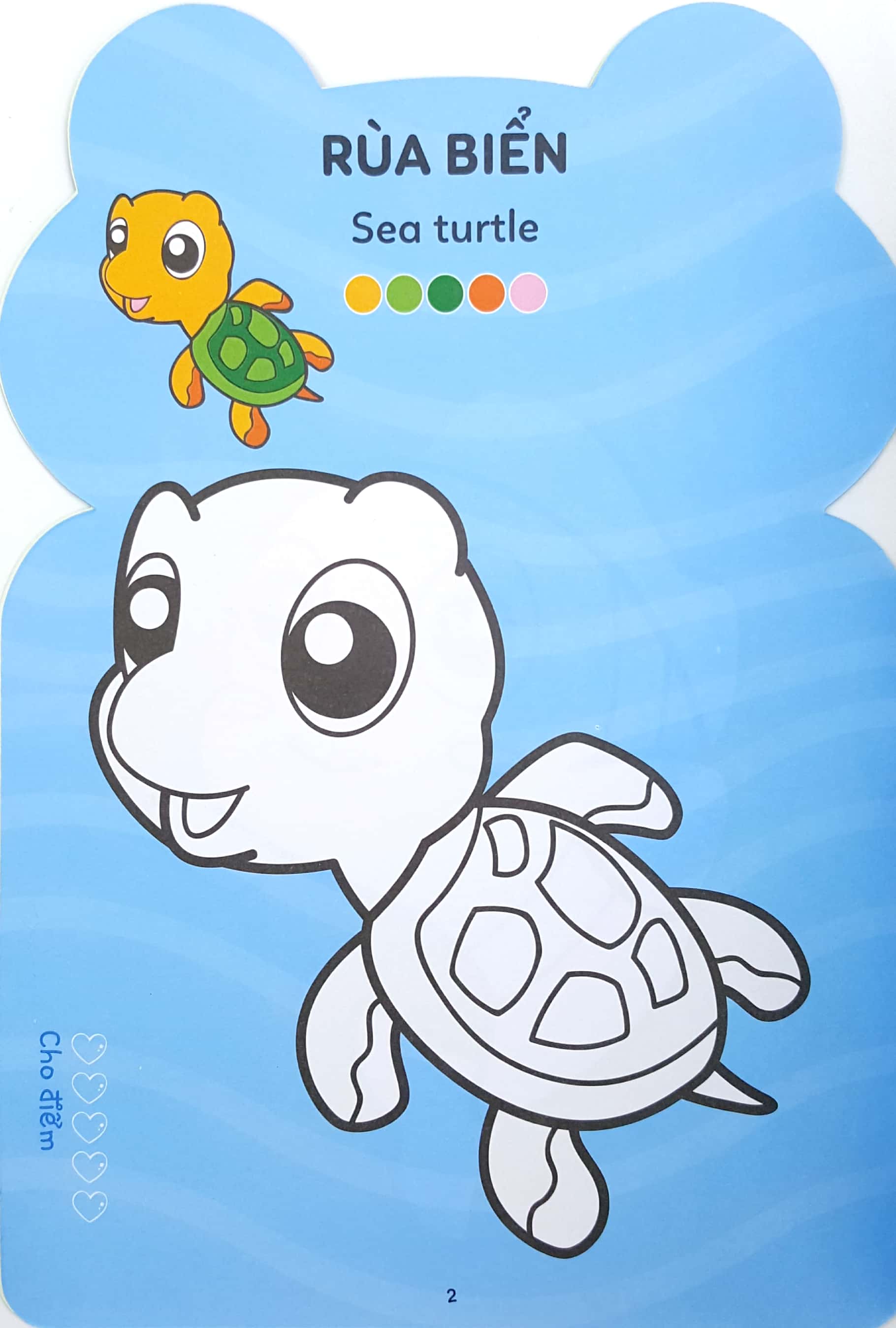 tô màu hoàng tử ếch - động vật dưới biển - Ảnh 3