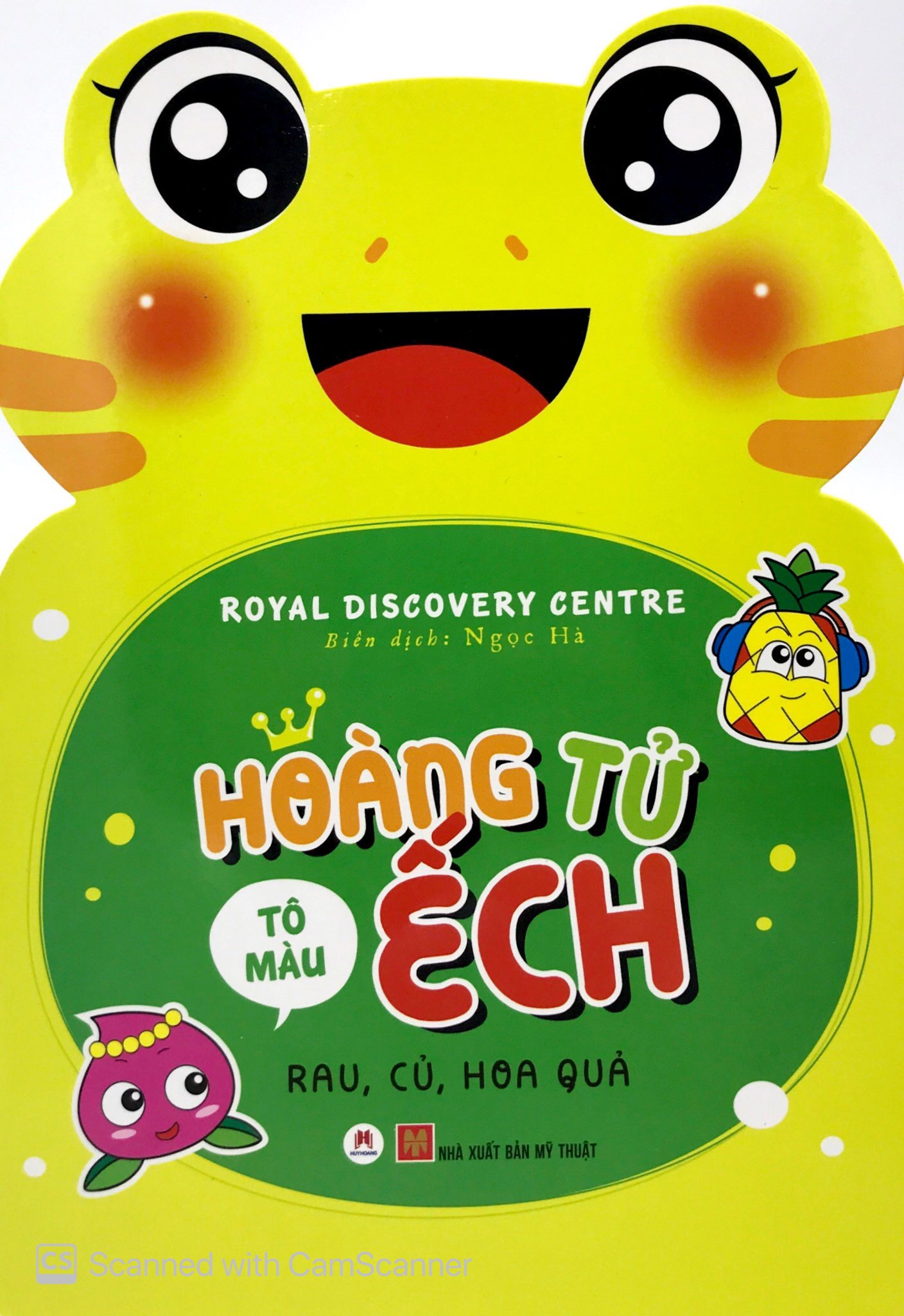 tô màu hoàng tử ếch - rau, củ, hoa quả - Ảnh 2