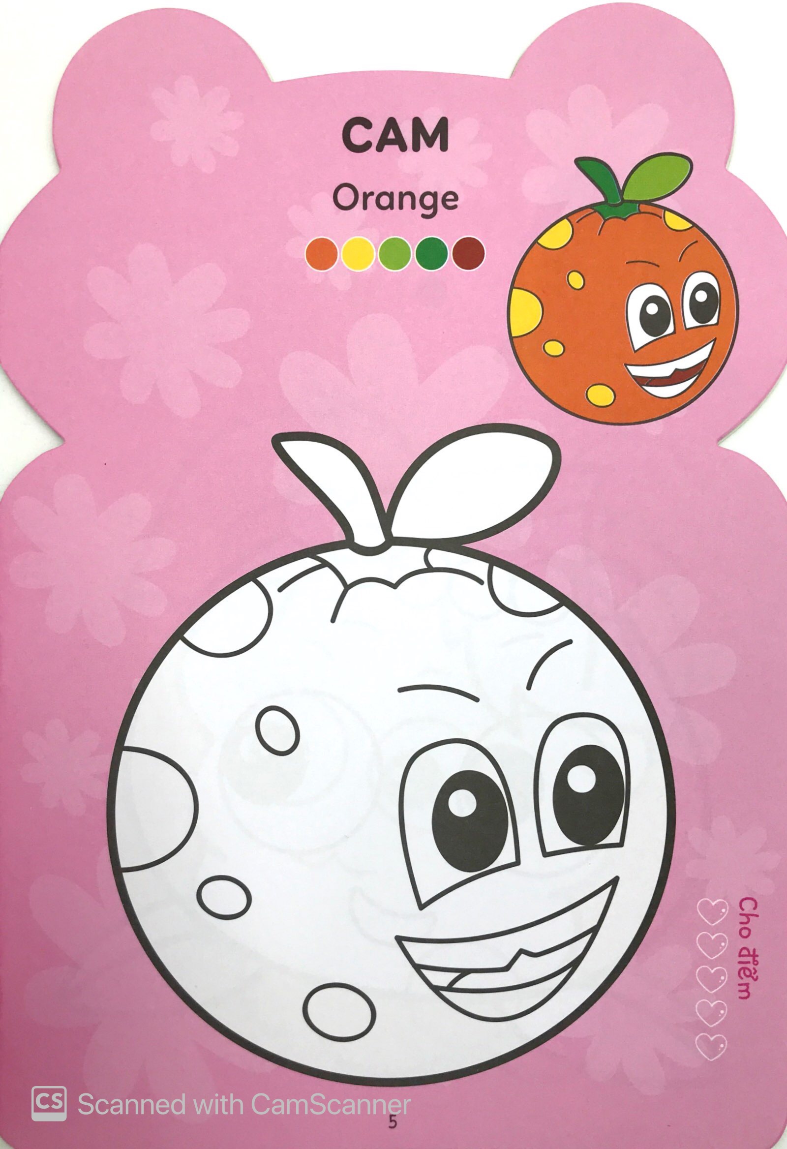 tô màu hoàng tử ếch - rau, củ, hoa quả - Ảnh 7