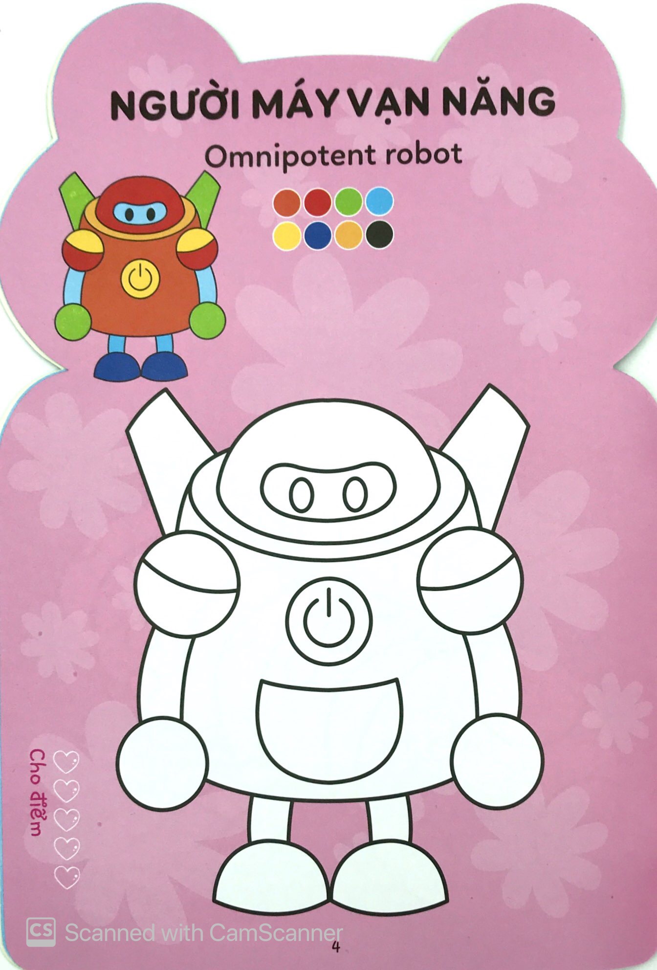 tô màu hoàng tử ếch - thế giới robot - Ảnh 6