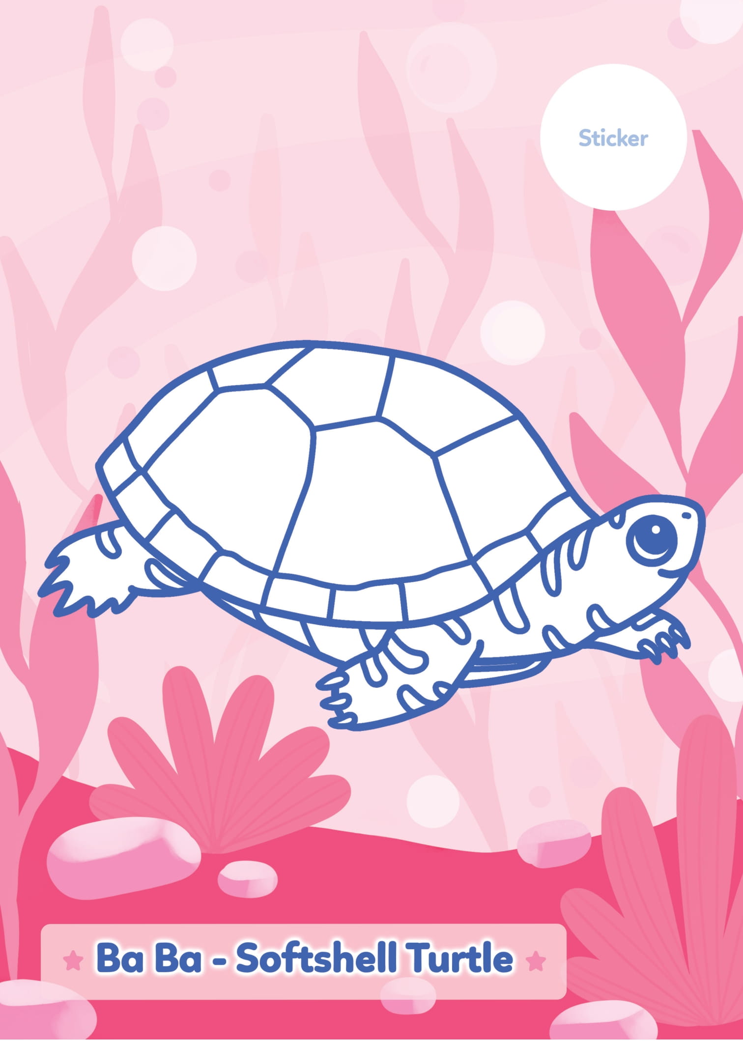 tô màu khám phá - hồ nước trong xanh - Ảnh 3