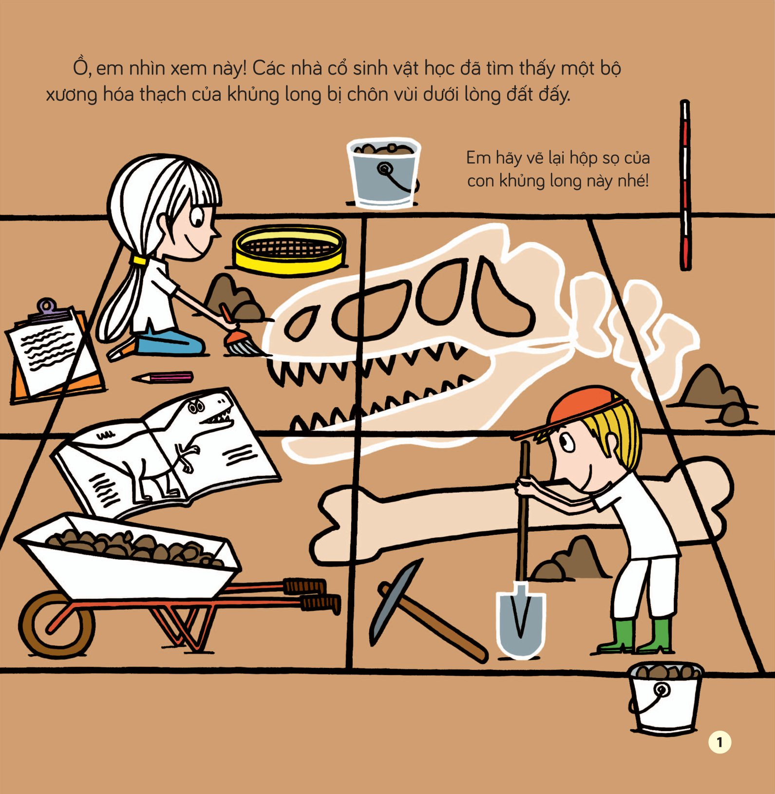 tô màu khám phá thế giới - khủng long - Ảnh 2