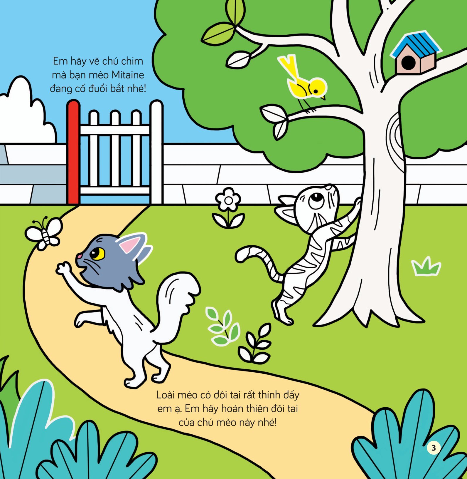 tô màu khám phá thế giới - những chú mèo - Ảnh 4