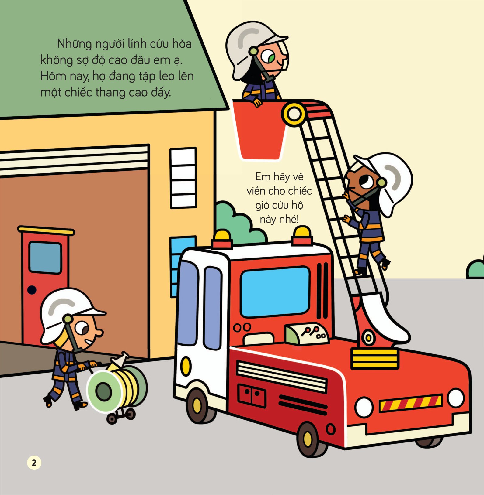 tô màu khám phá thế giới - những người lính cứu hỏa - Ảnh 3