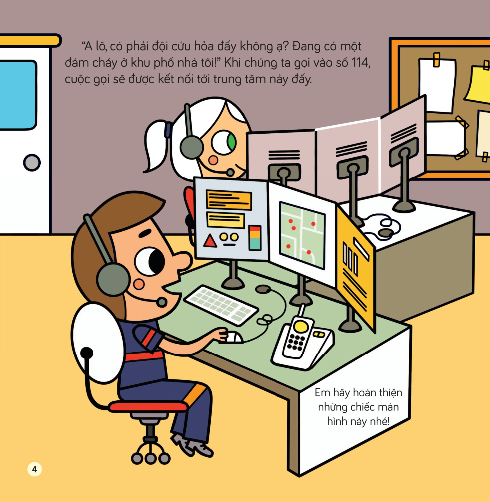 tô màu khám phá thế giới - những người lính cứu hỏa - Ảnh 5