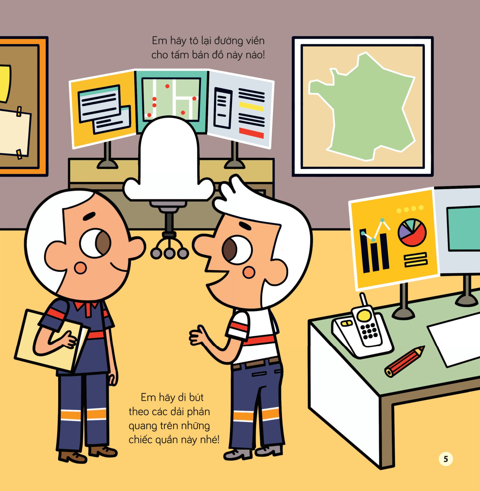 tô màu khám phá thế giới - những người lính cứu hỏa - Ảnh 6