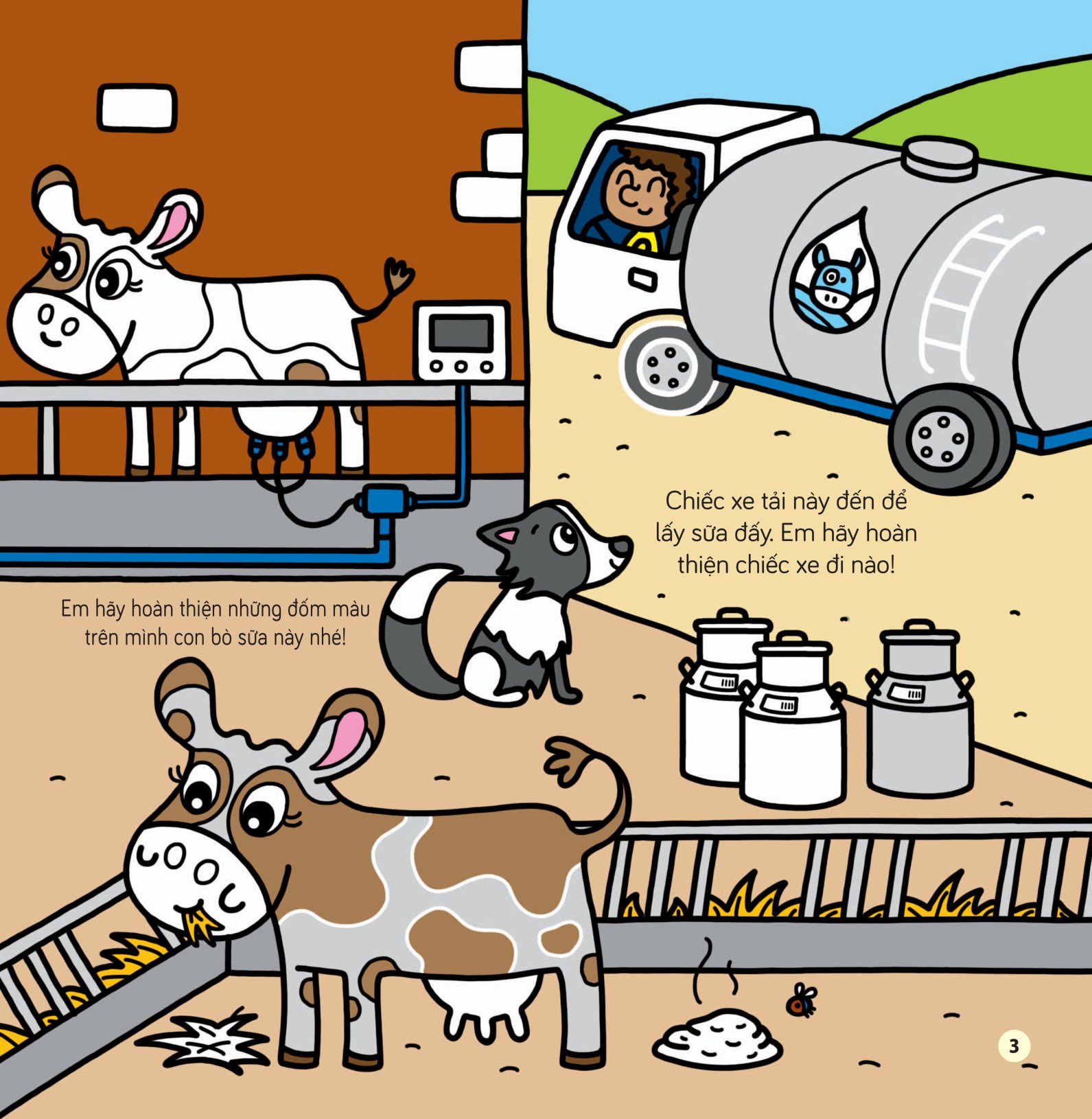tô màu khám phá thế giới - ở trang trại - Ảnh 4
