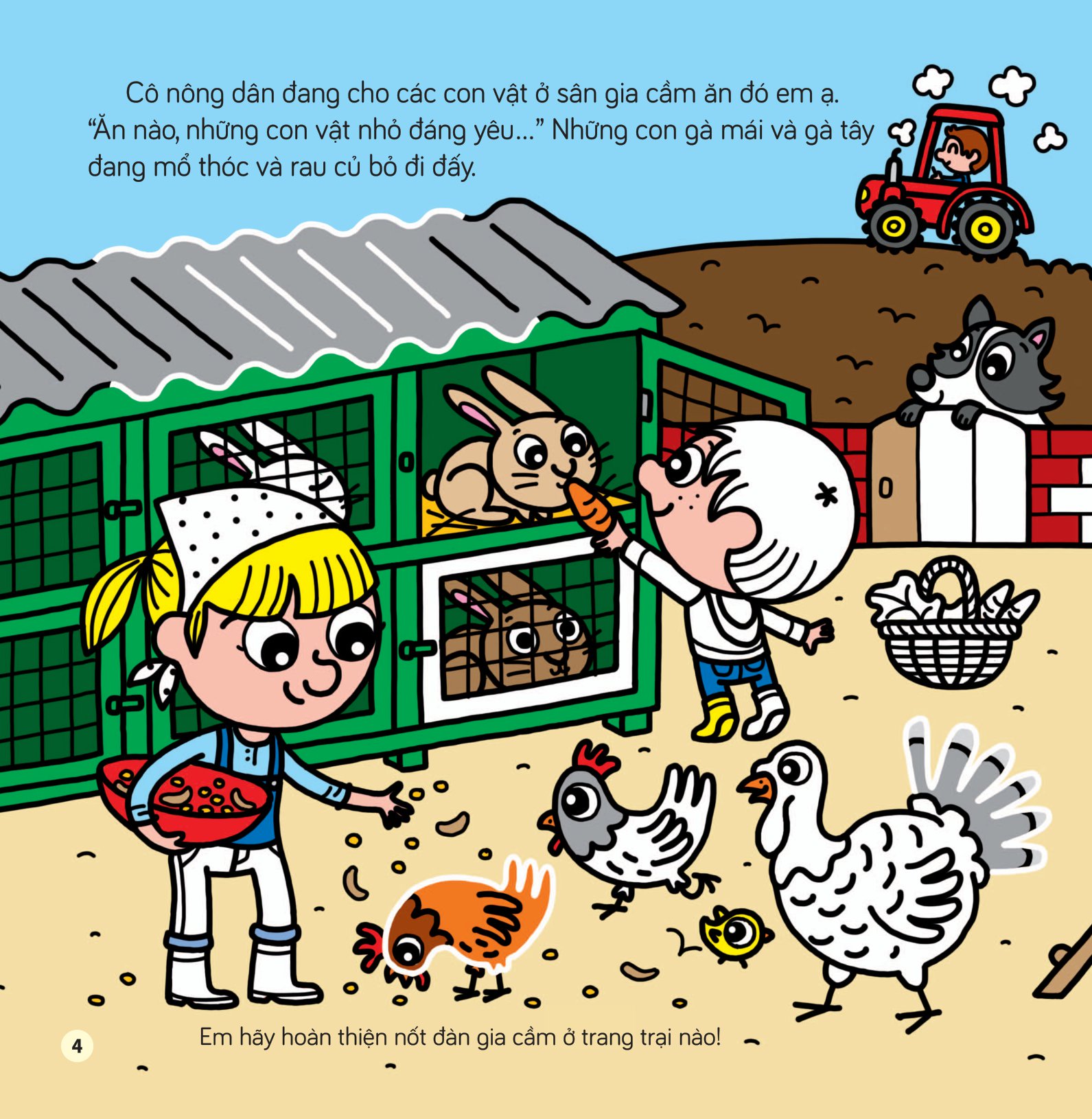 tô màu khám phá thế giới - ở trang trại - Ảnh 5