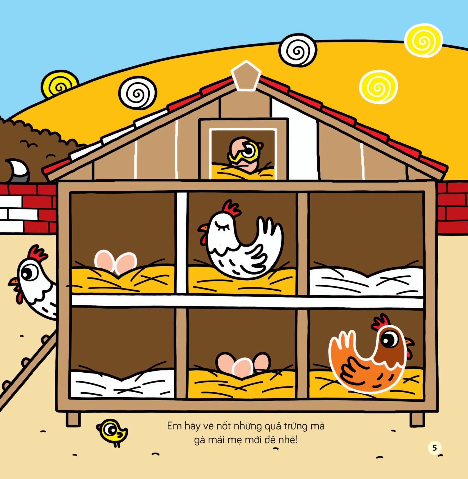 tô màu khám phá thế giới - ở trang trại - Ảnh 6