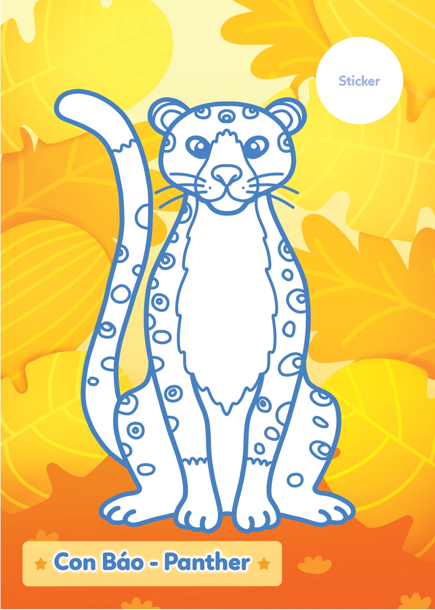 tô màu khám phá - vườn thú ngộ nghĩnh - Ảnh 3