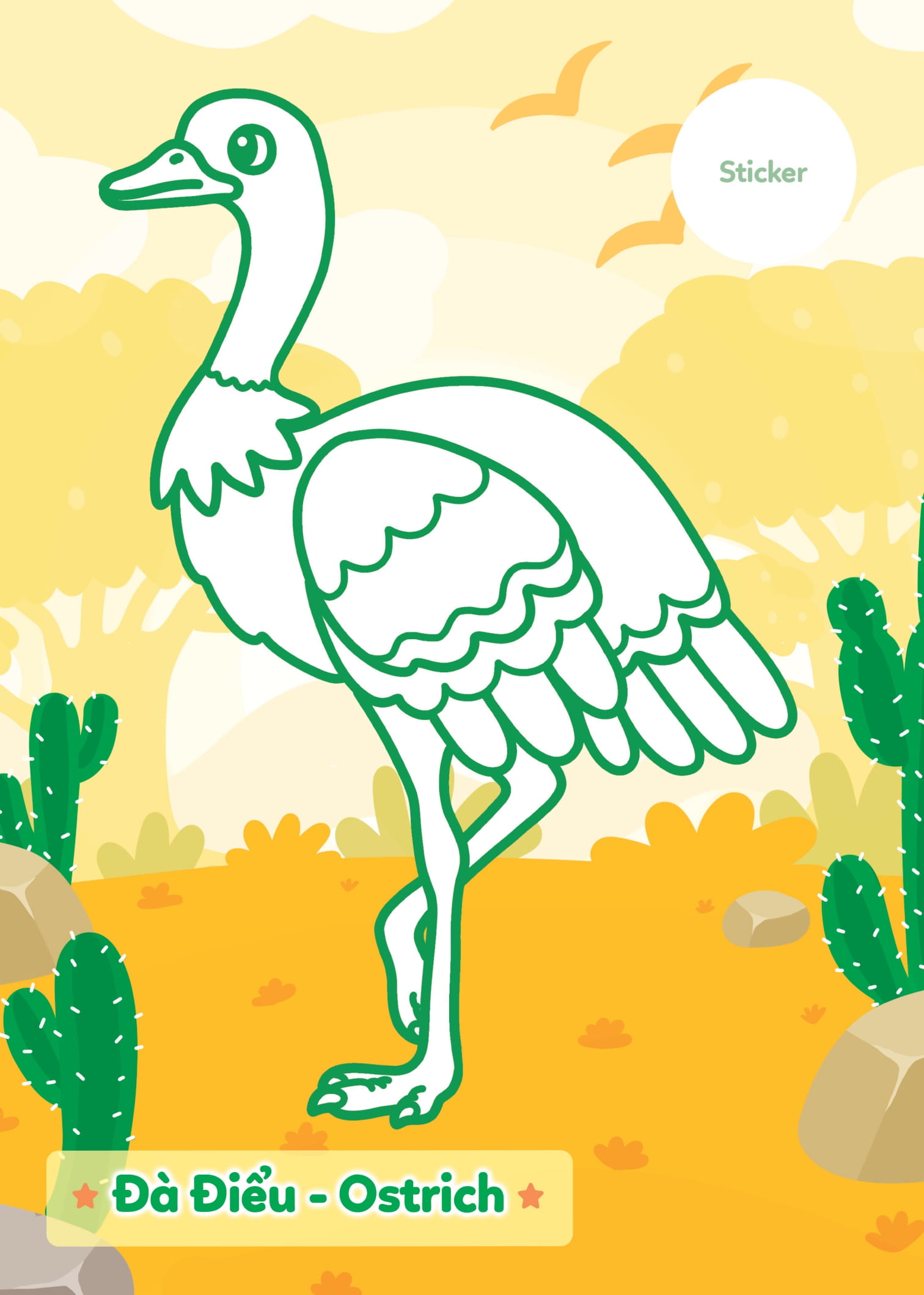 tô màu khám phá - vườn thú ngộ nghĩnh - Ảnh 6