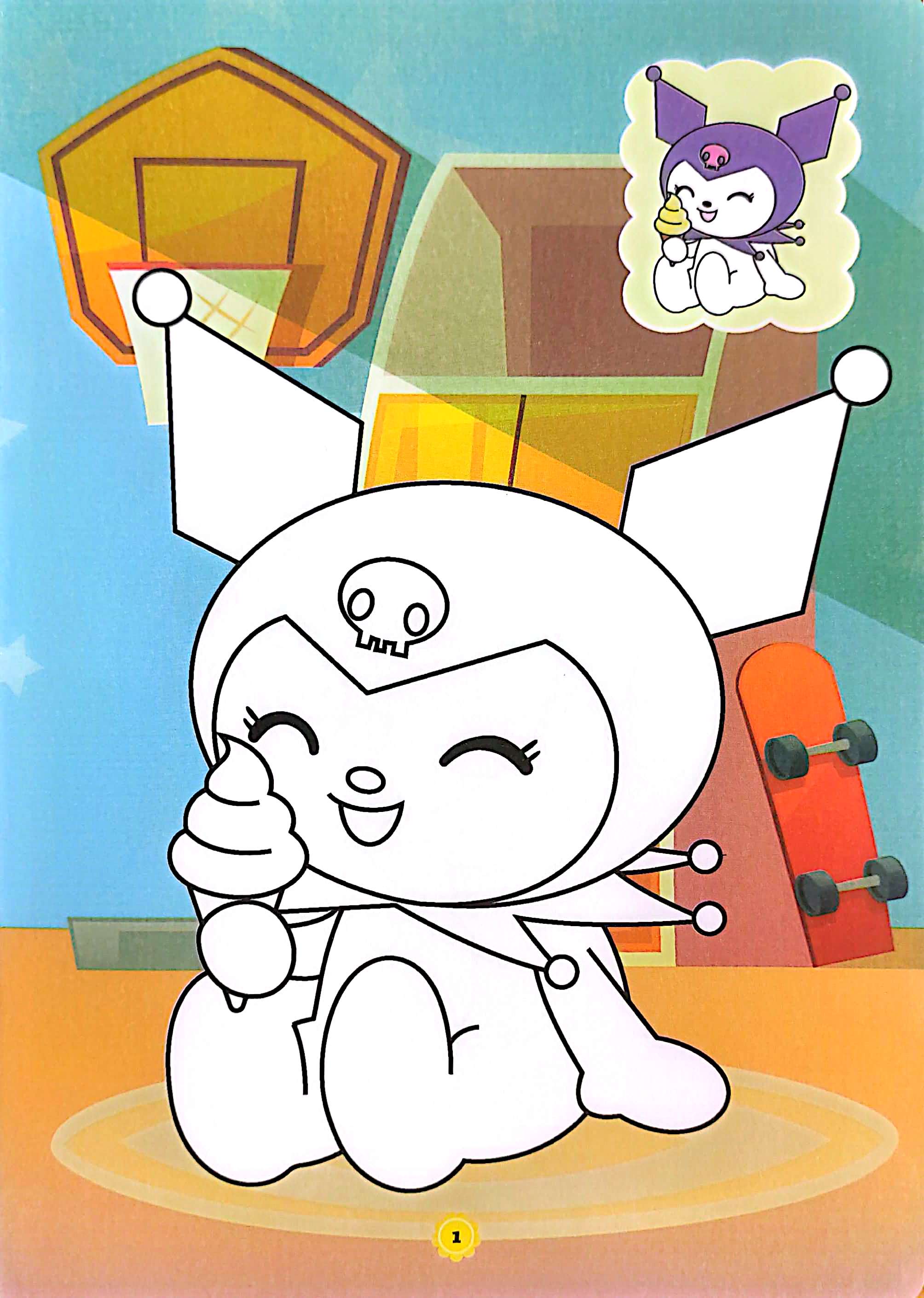 tô màu kuromi và những người bạn 2 - Ảnh 3