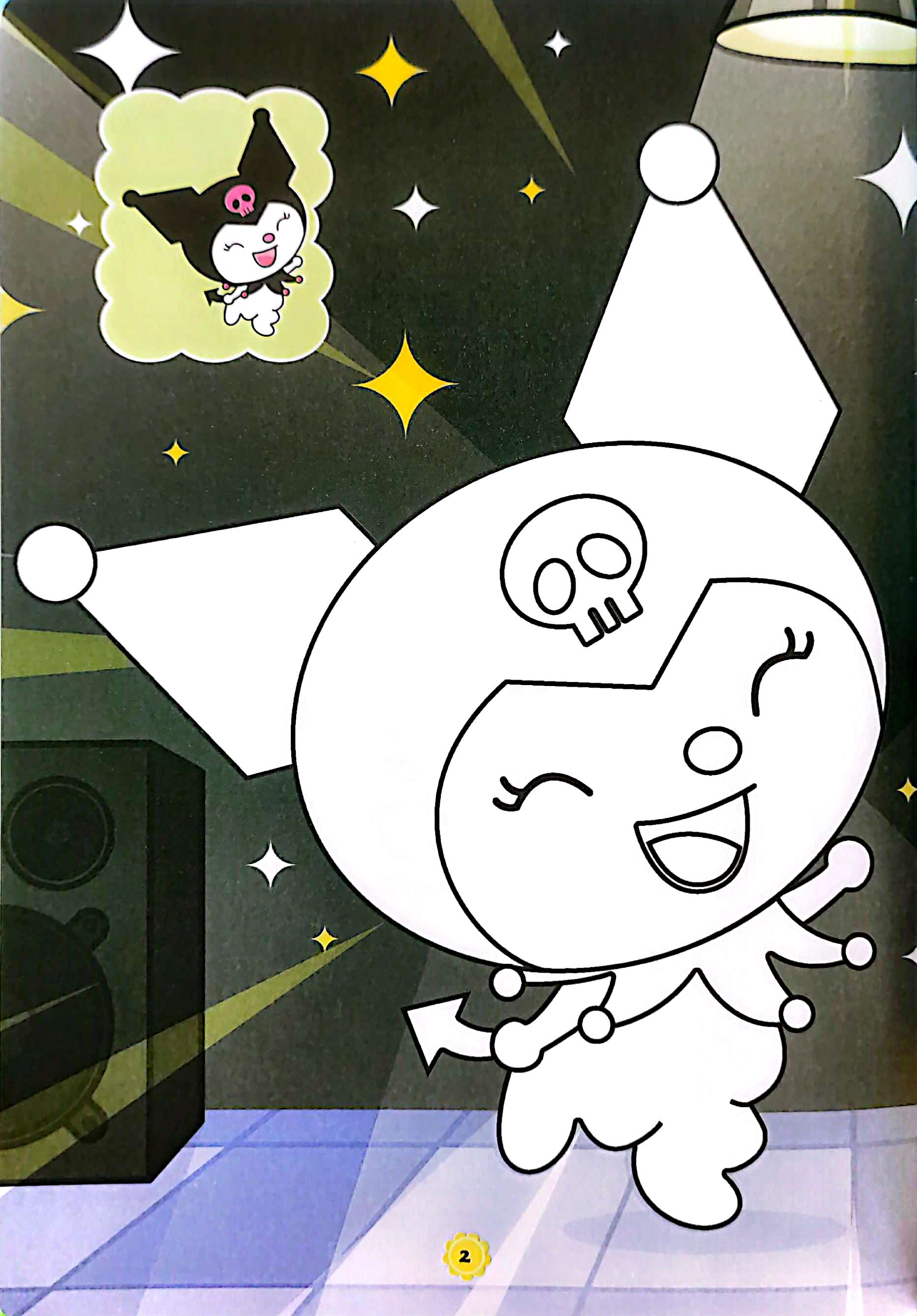 tô màu kuromi và những người bạn 3 - Ảnh 4