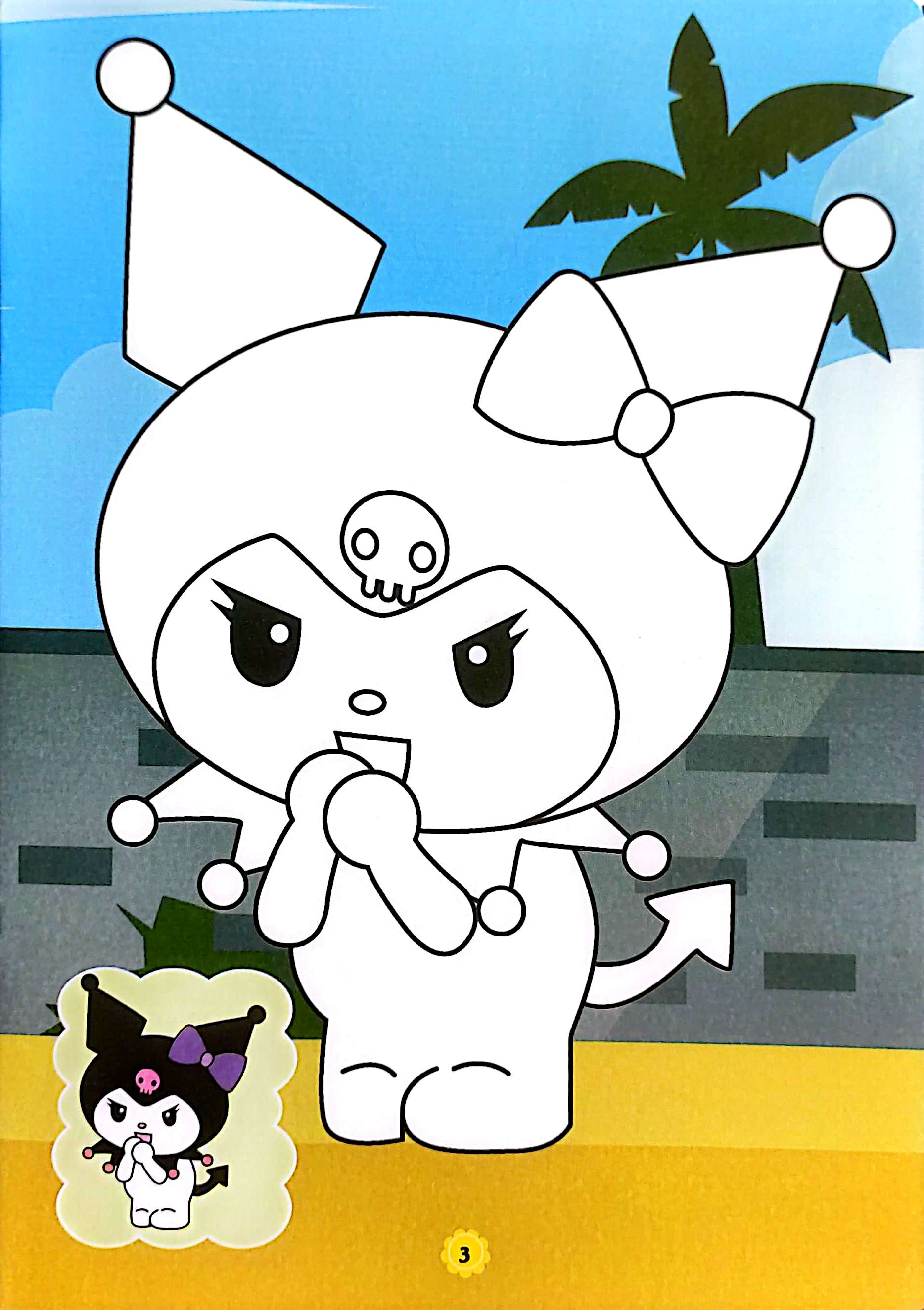 tô màu kuromi và những người bạn 3 - Ảnh 5