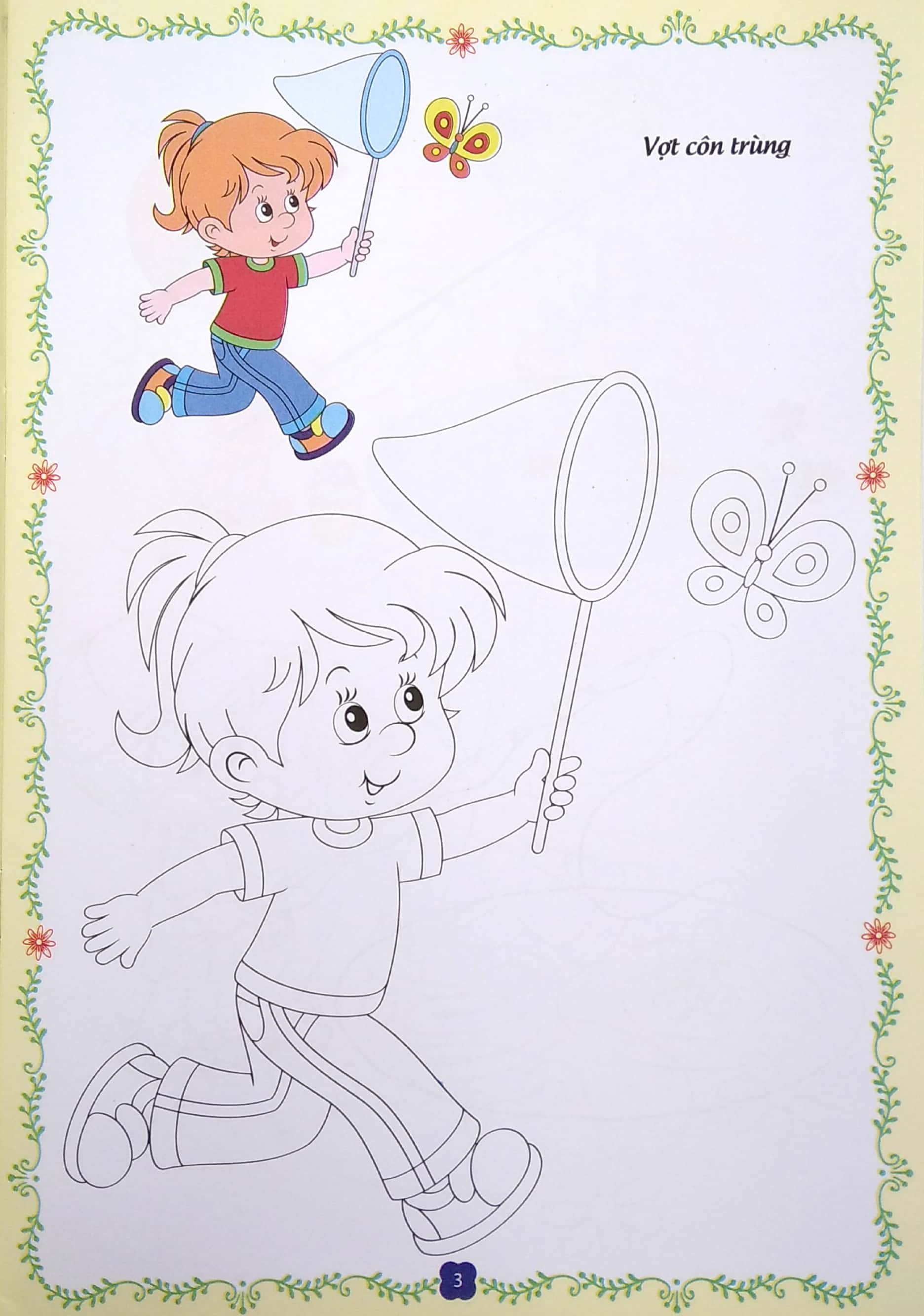 tô màu kỹ năng - hoạt động ngoài trời của bé - Ảnh 5