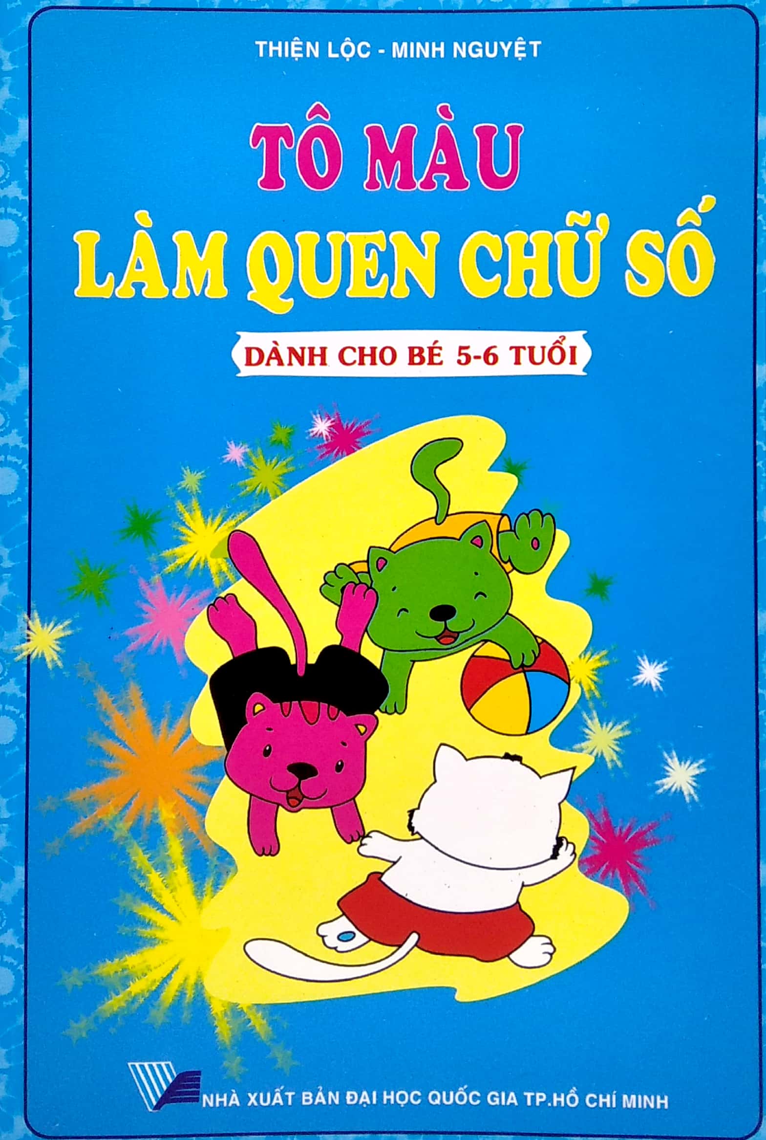 tô màu làm quen chữ số - dành cho bé 5-6 tuổi - Ảnh 2