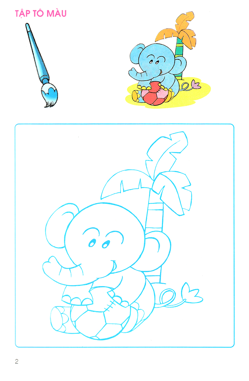 tô màu làm quen với chữ - tập 1 (tái bản 2021) - Ảnh 2