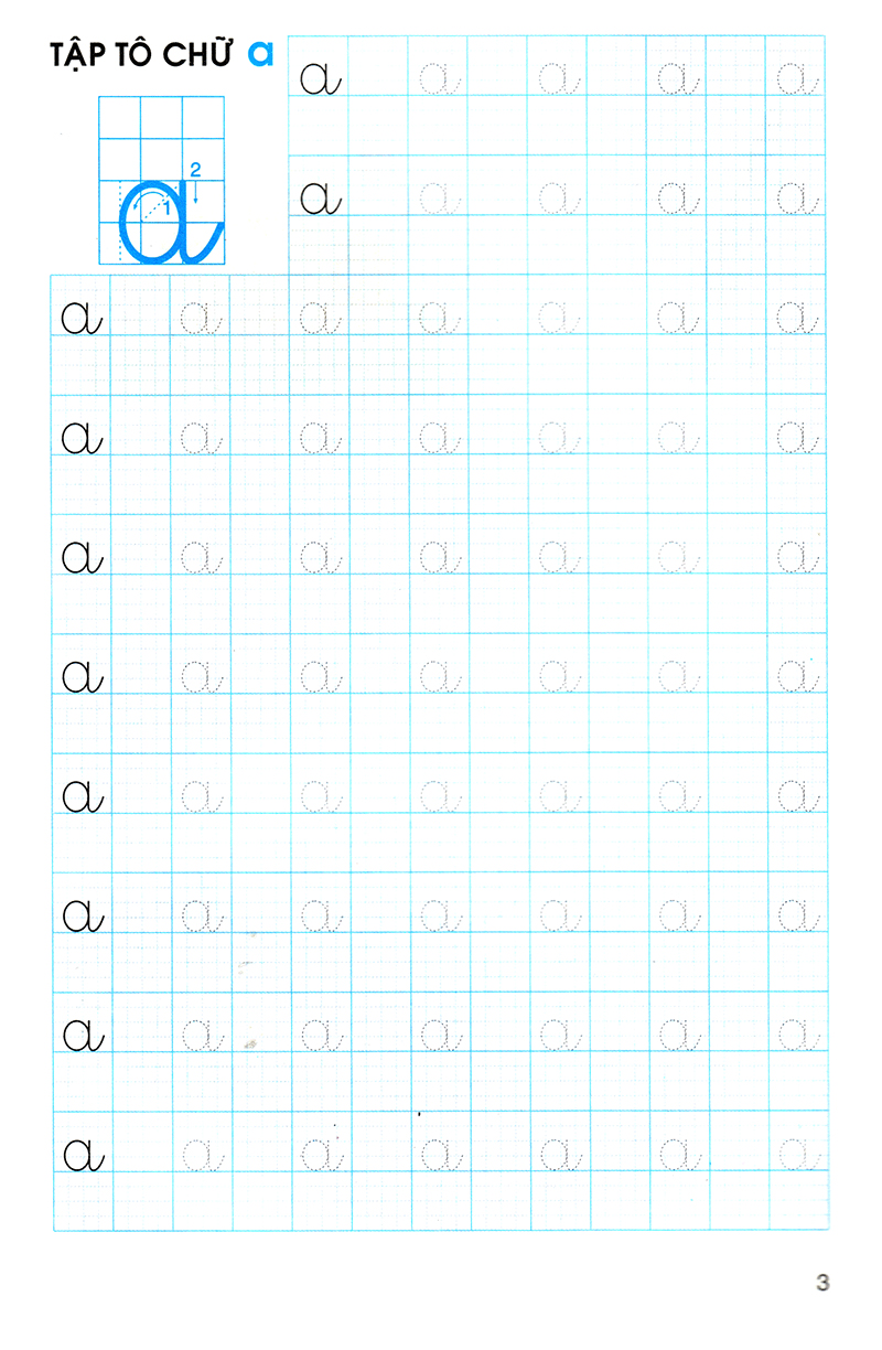 tô màu làm quen với chữ - tập 1 (tái bản 2021) - Ảnh 3