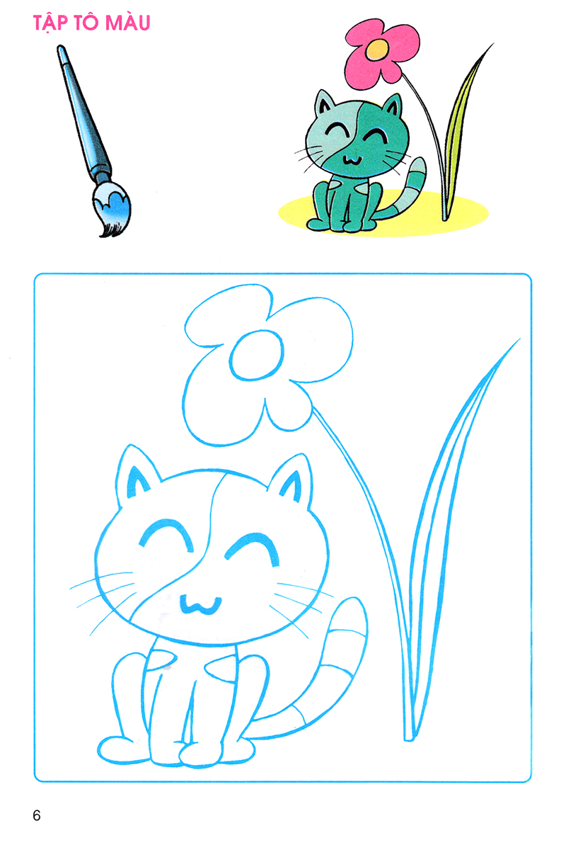 tô màu làm quen với chữ - tập 1 (tái bản 2021) - Ảnh 6