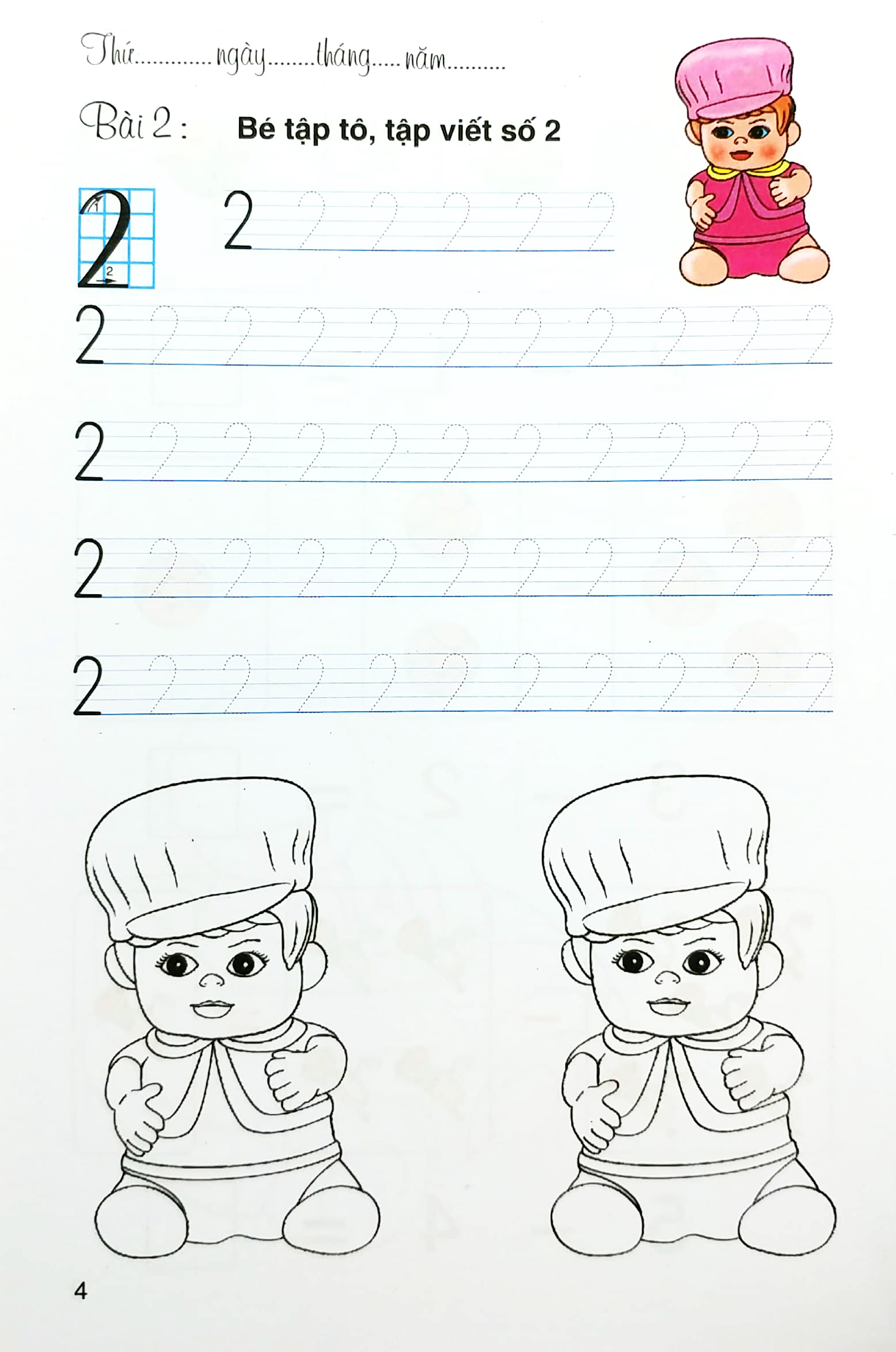 tô màu - làm quen với toán - phép trừ (dành cho trẻ 5-6 tuổi) - Ảnh 5