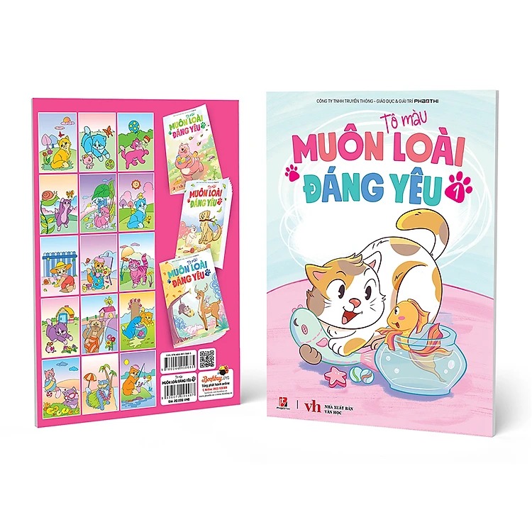 tô màu - muôn loài đáng yêu - tập 1 - Ảnh 3