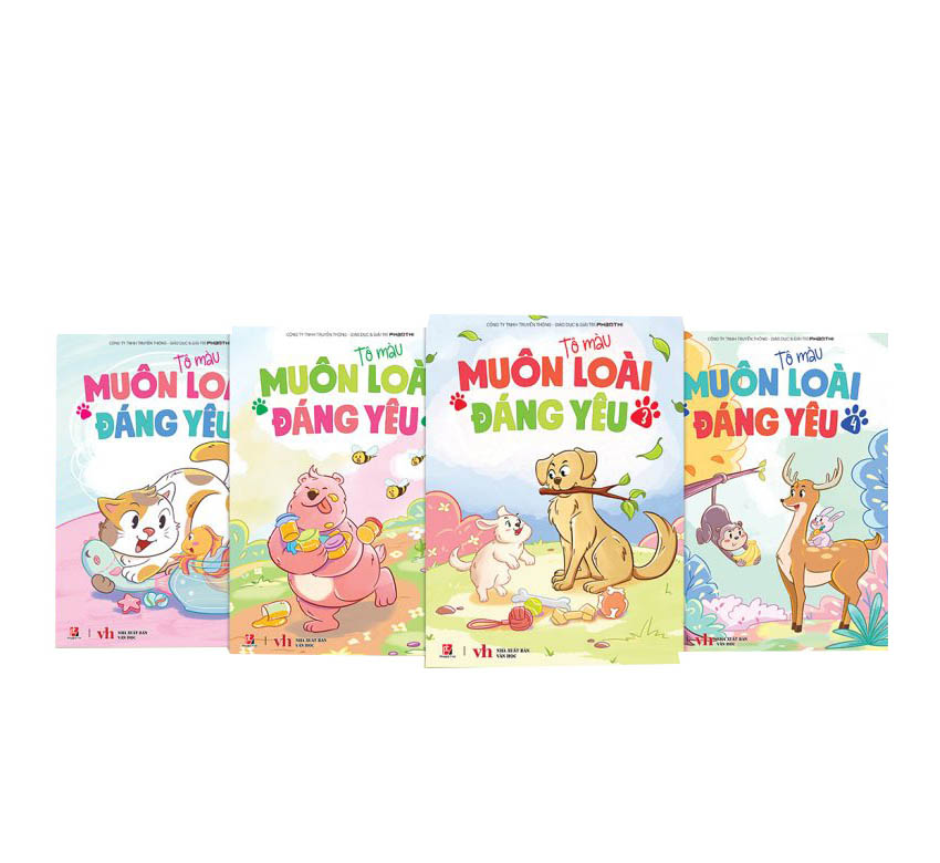 tô màu - muôn loài đáng yêu - tập 1 - Ảnh 5