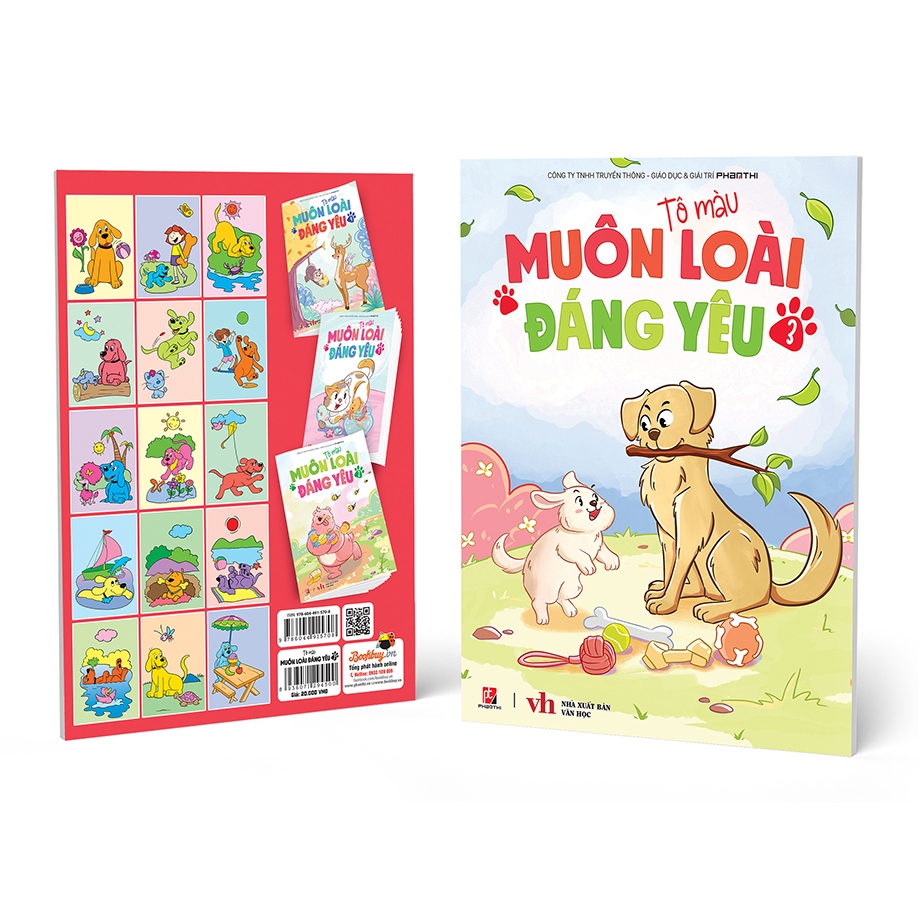 tô màu - muôn loài đáng yêu - tập 3 - Ảnh 4