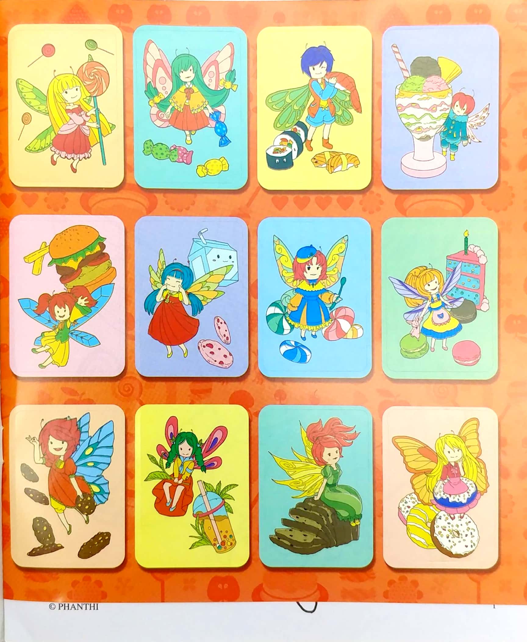 tô màu những nàng tiên tí hon - bé tiên thưởng thức bánh kẹo - Ảnh 3