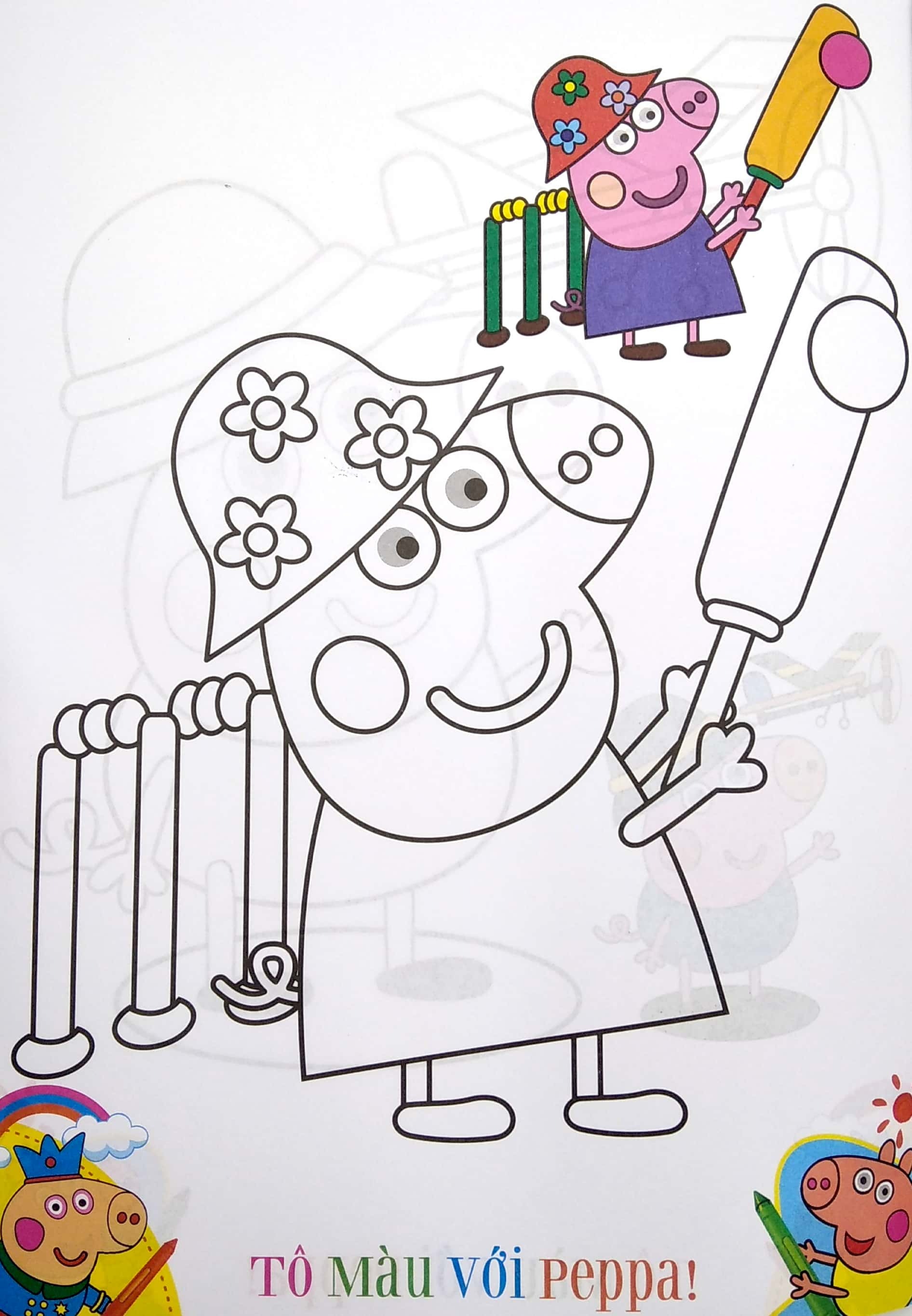 tô màu peppa pig - tập 3 (tái bản 2024) - Ảnh 3