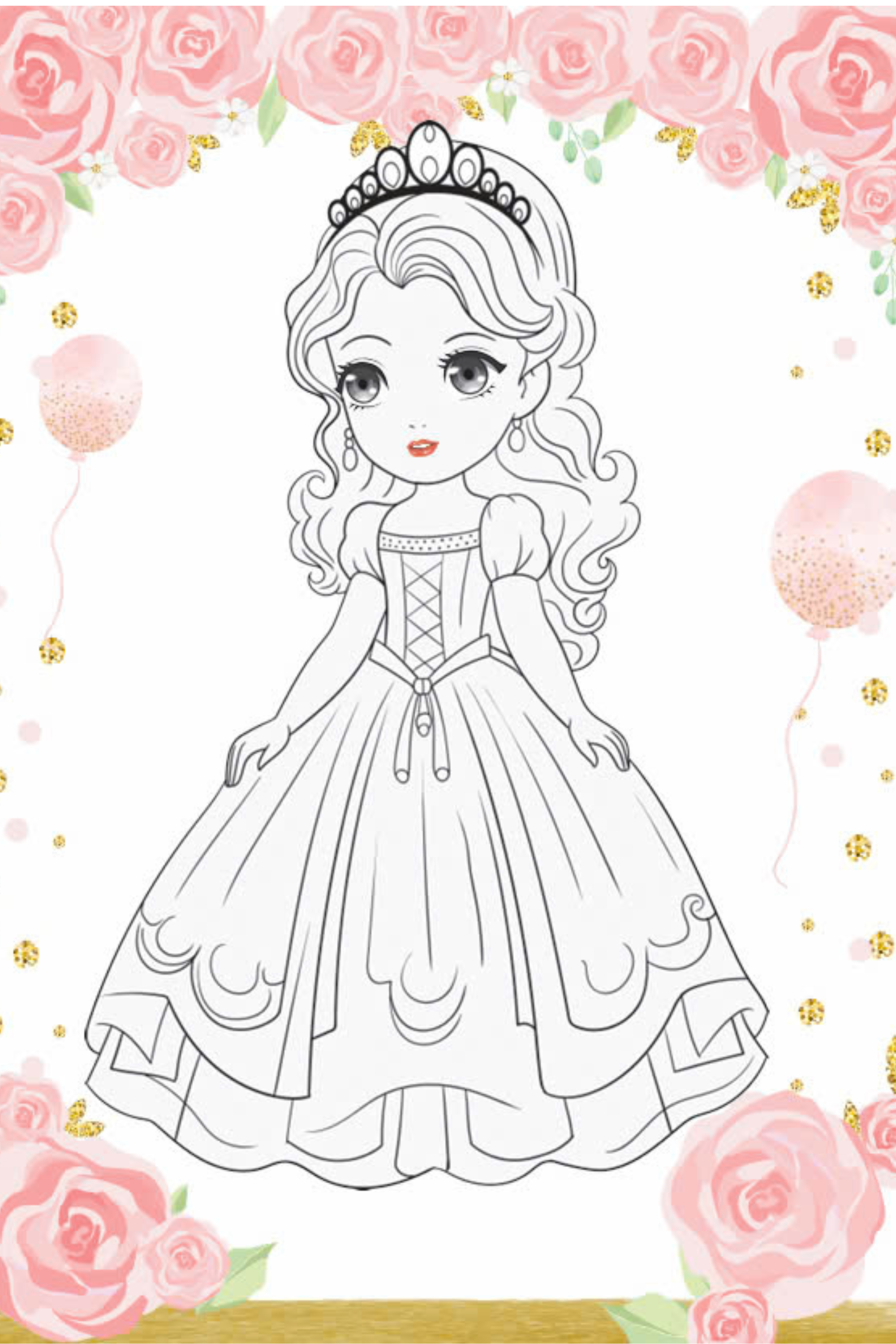 tô màu princess - công chúa kiêu sa - Ảnh 4