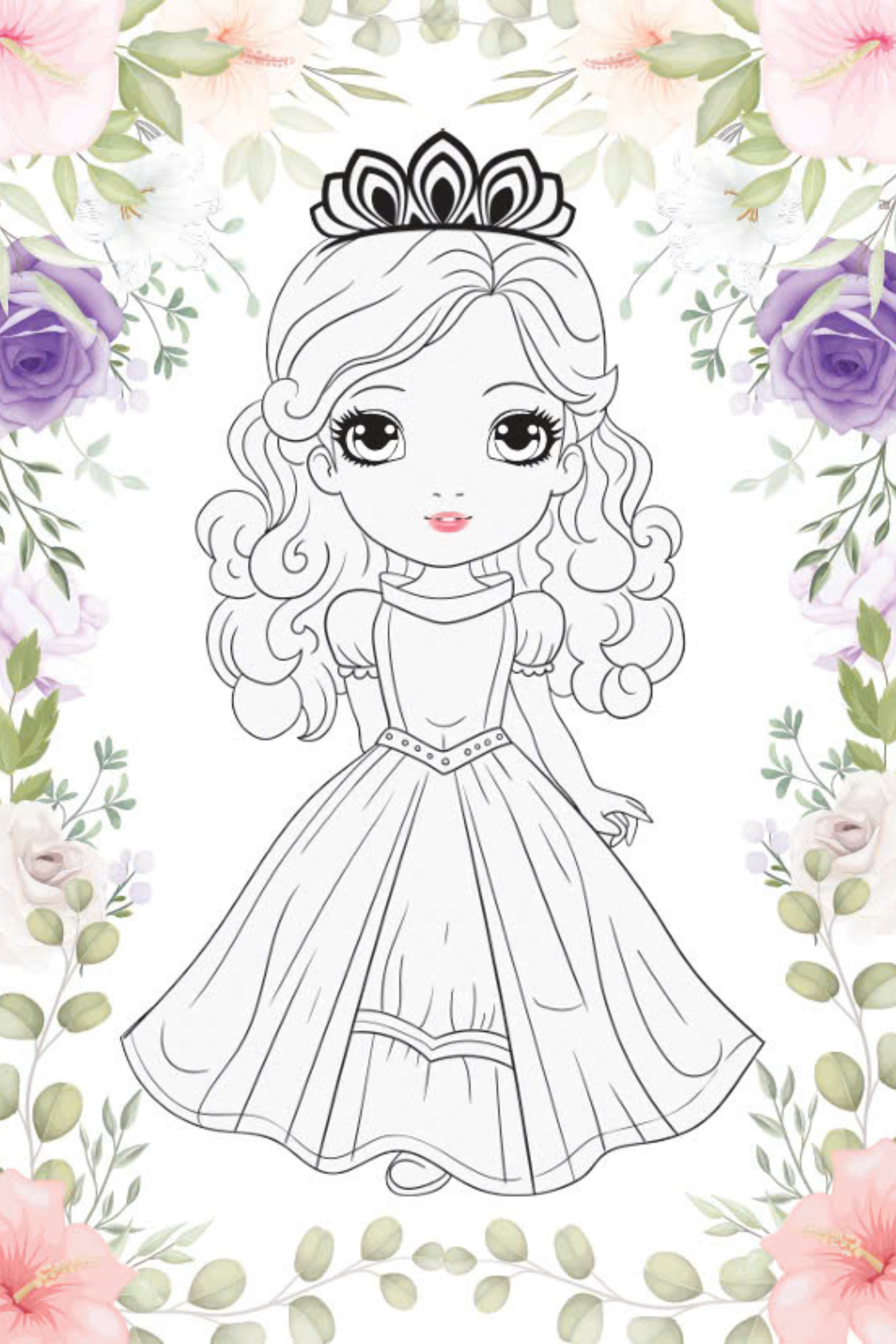 tô màu princess - công chúa kiêu sa - Ảnh 6