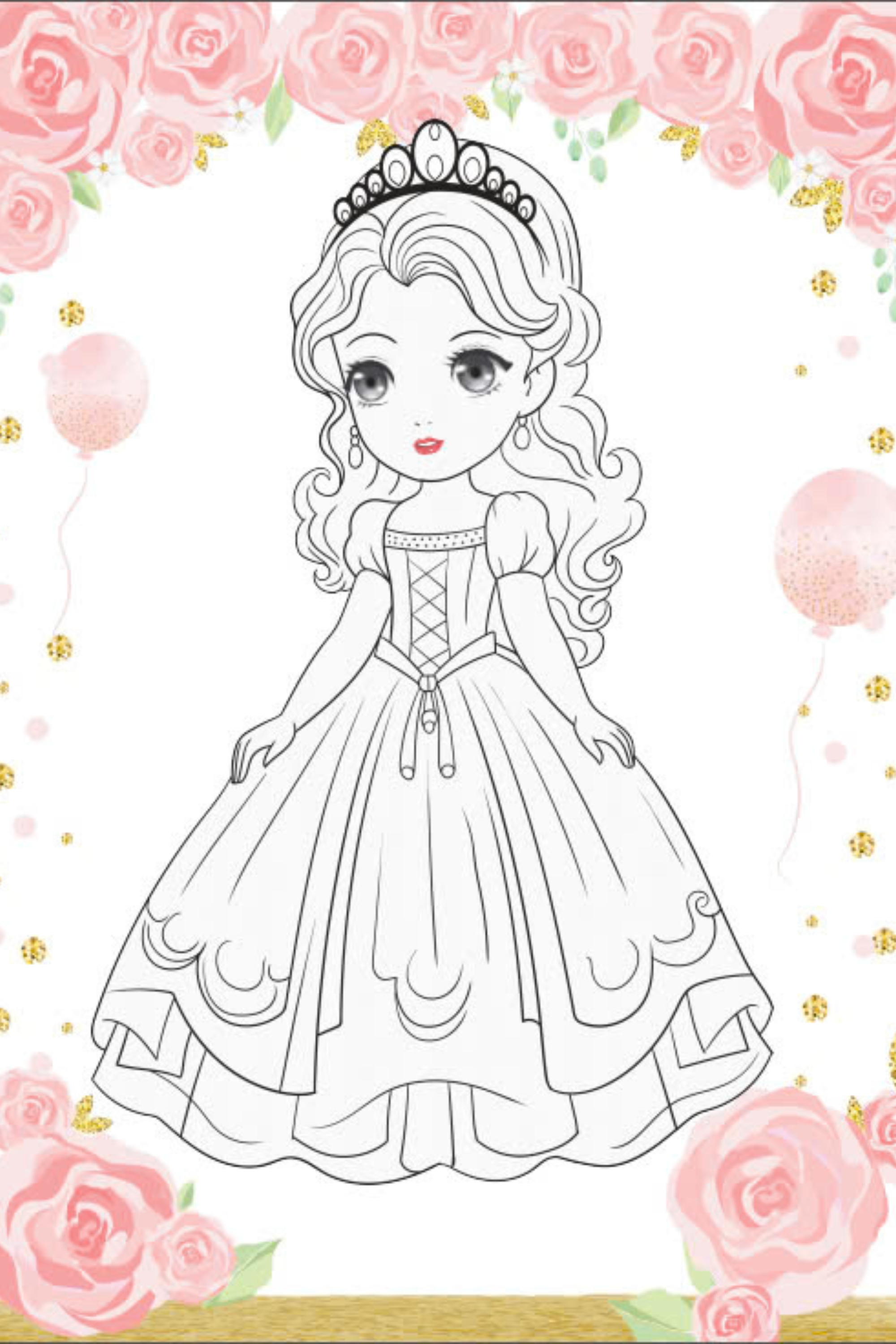 tô màu princess - công chúa lộng lẫy - Ảnh 4