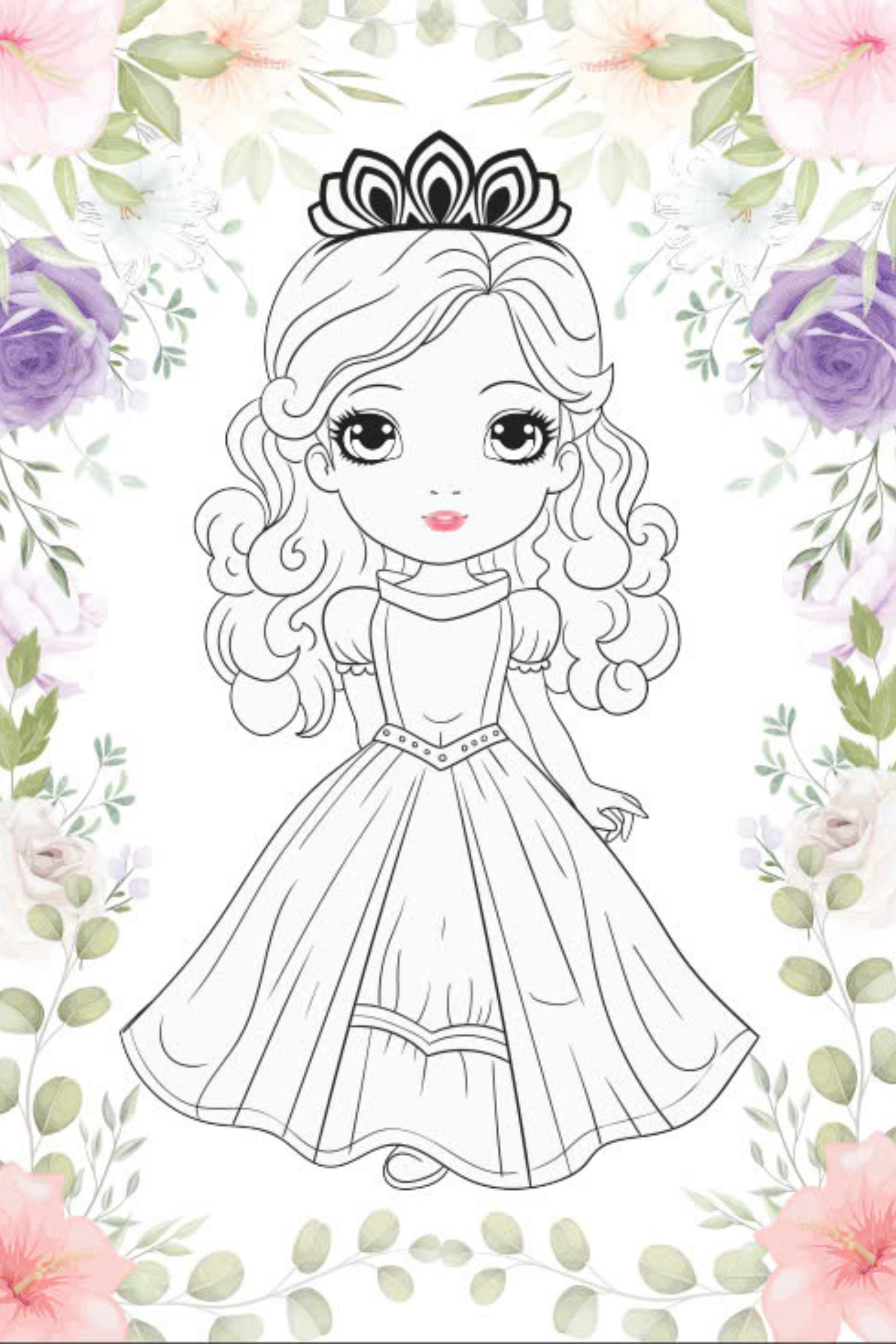 tô màu princess - công chúa sành điệu - Ảnh 4