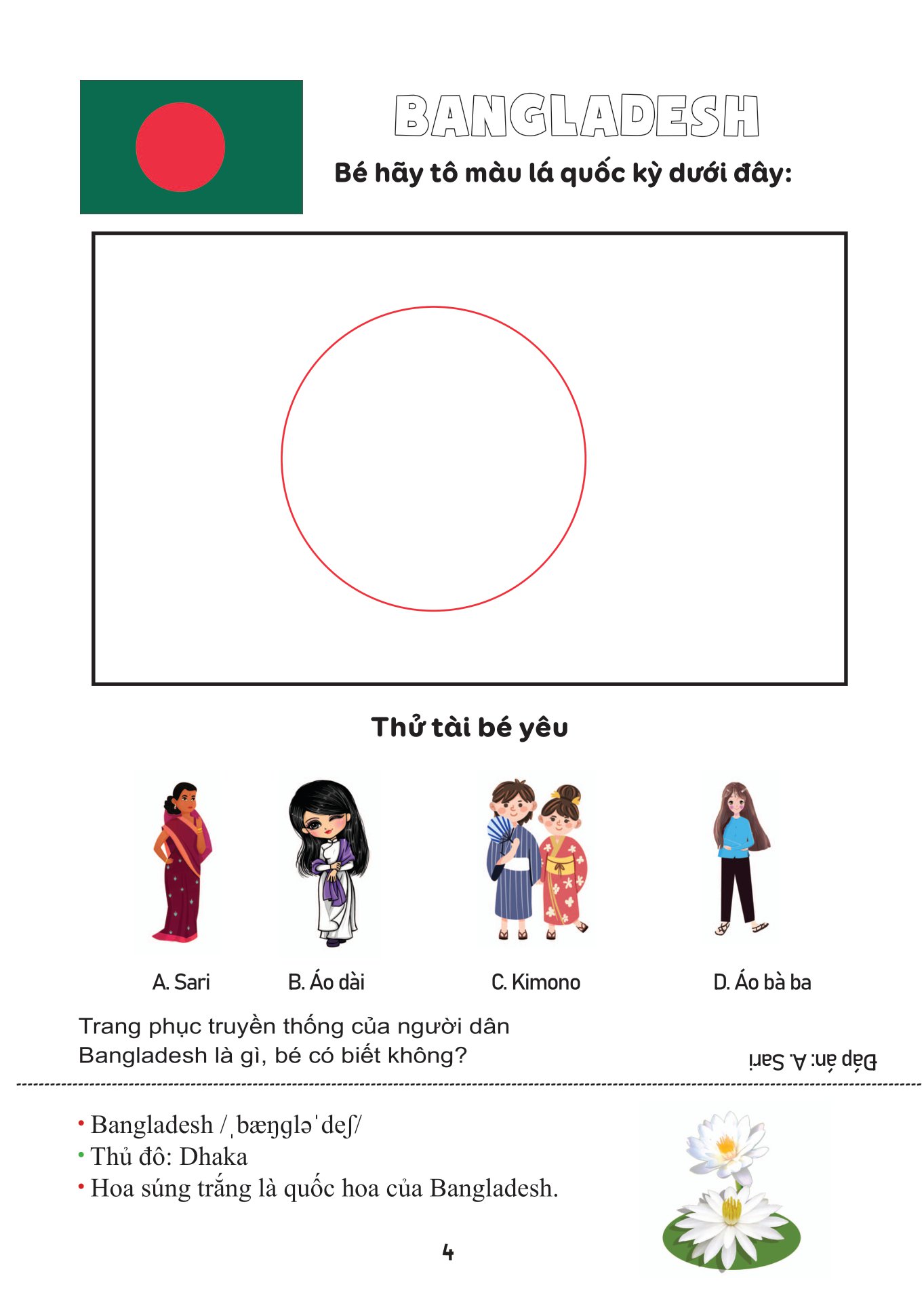 tô màu quốc kỳ - quốc kỳ châu á: đông nam á và nam á - Ảnh 4