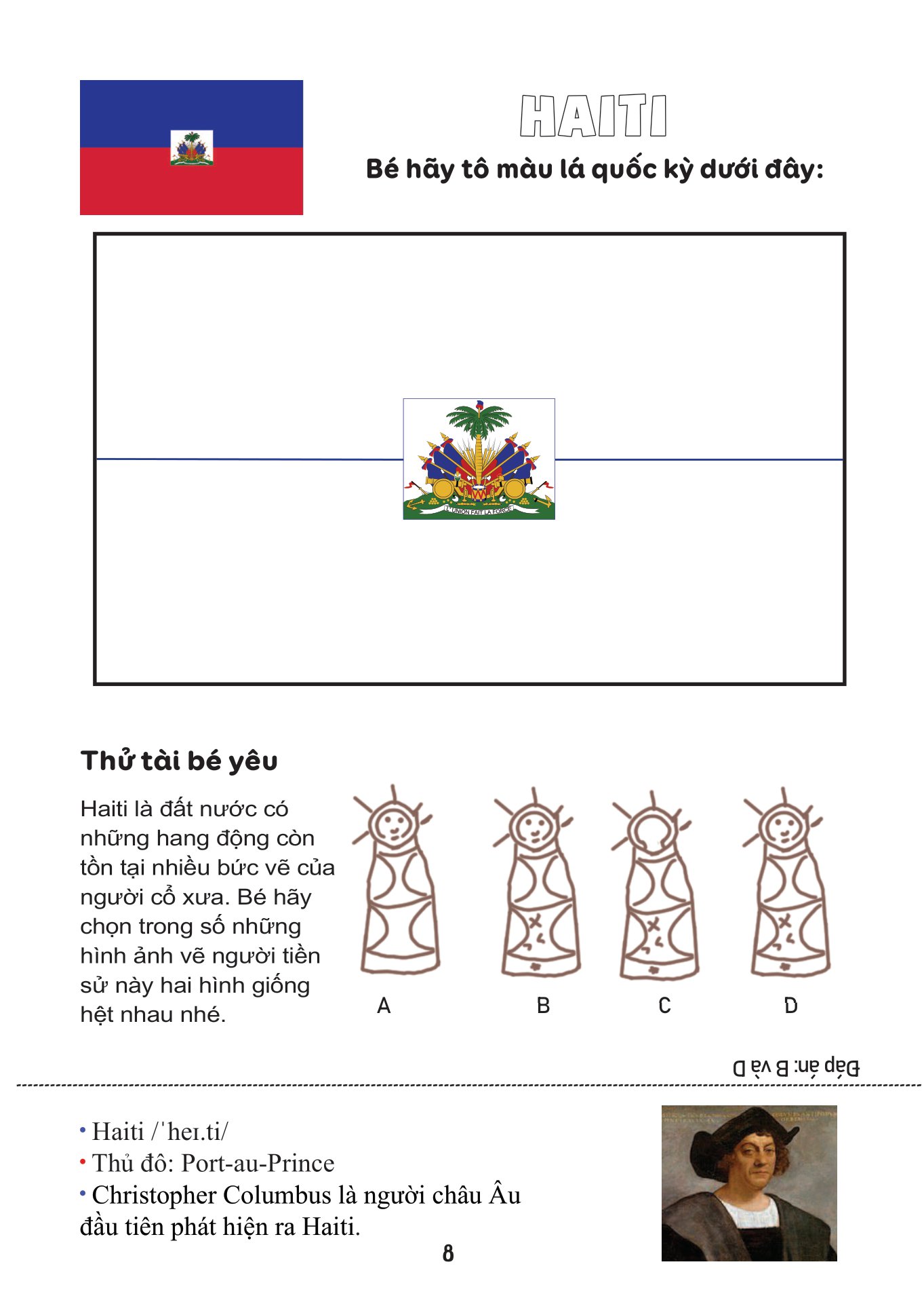 tô màu quốc kỳ - quốc kỳ châu mỹ - Ảnh 8