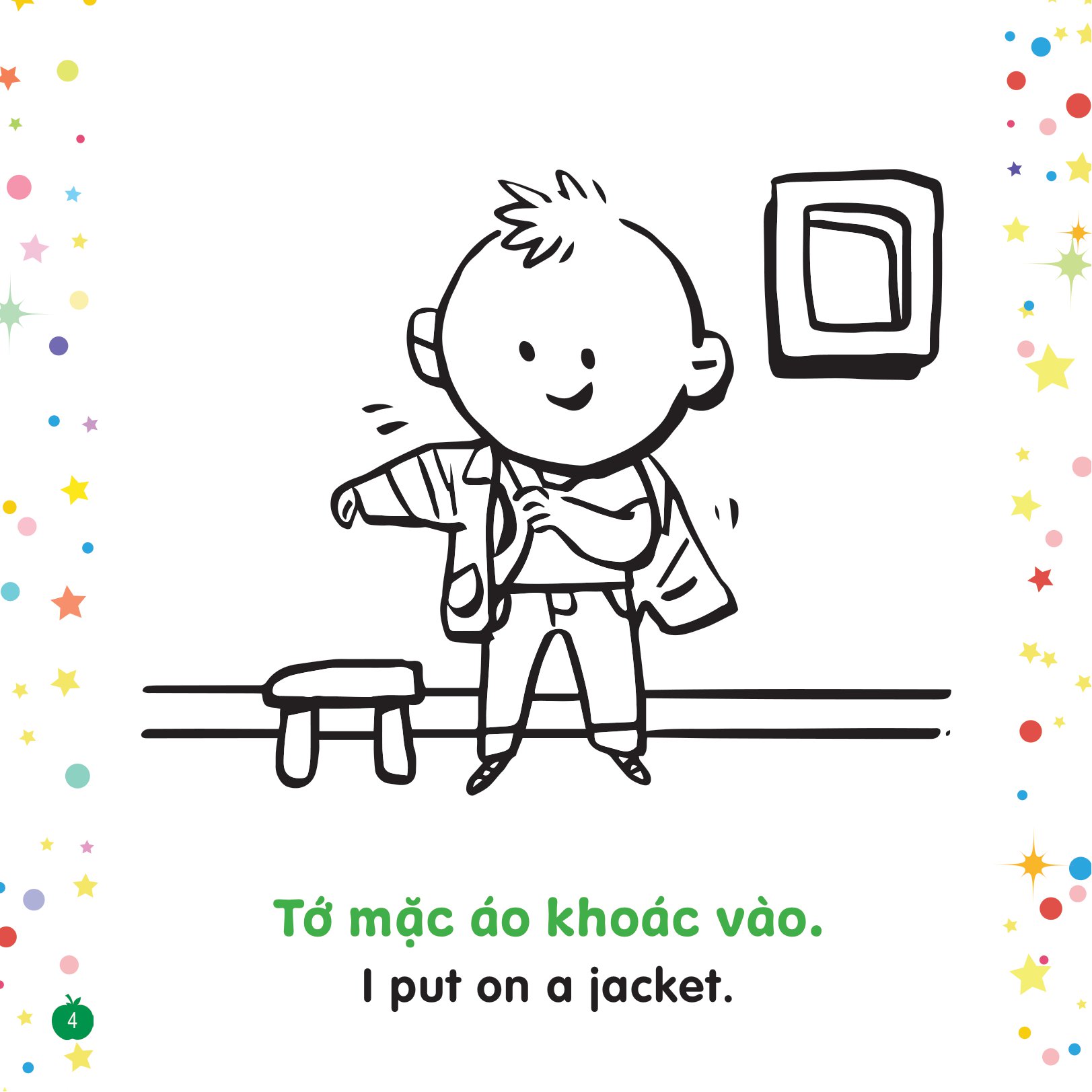 tô màu sáng tạo - bé học tiếng anh - bạn có thể...? - Ảnh 4