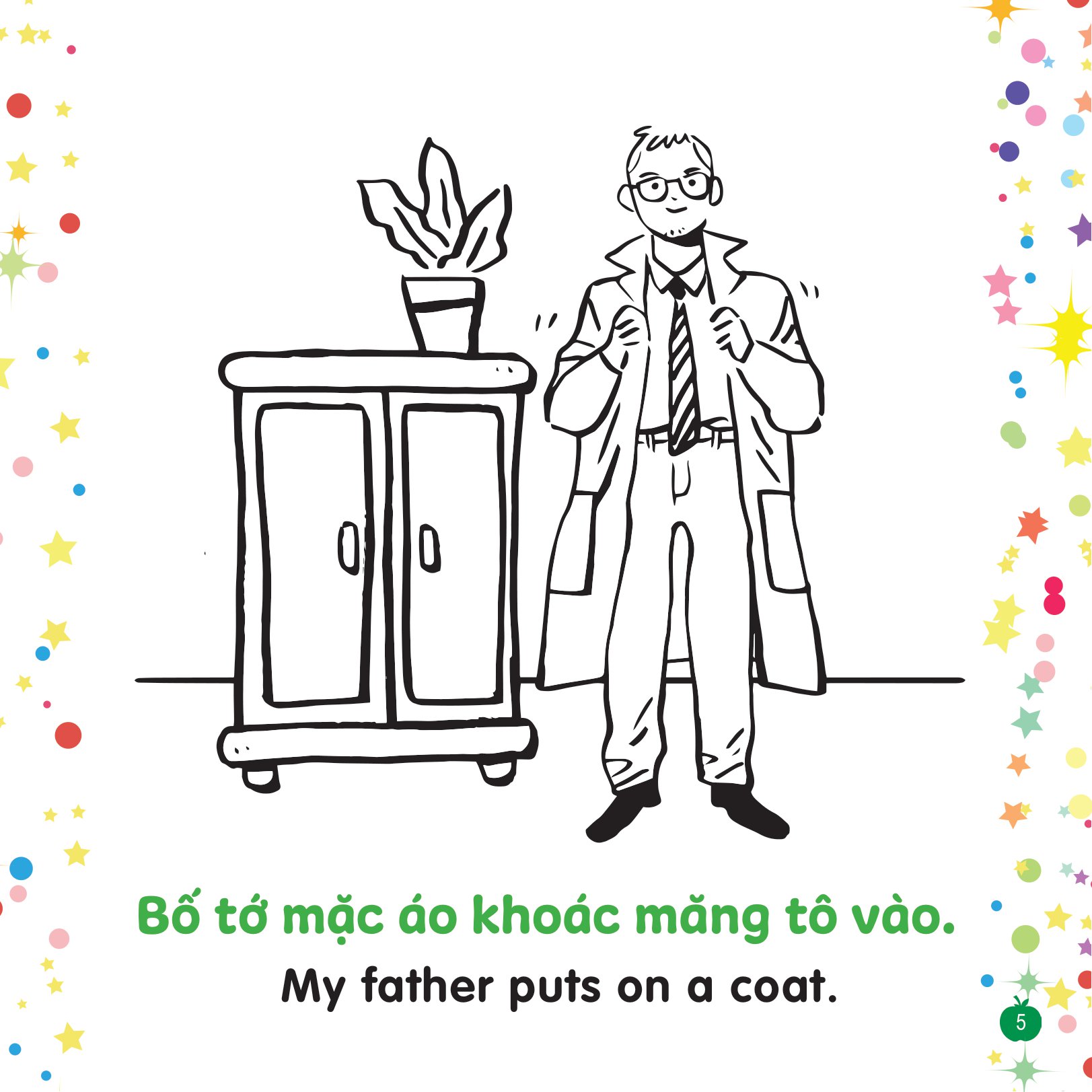 tô màu sáng tạo - bé học tiếng anh - bạn có thể...? - Ảnh 5