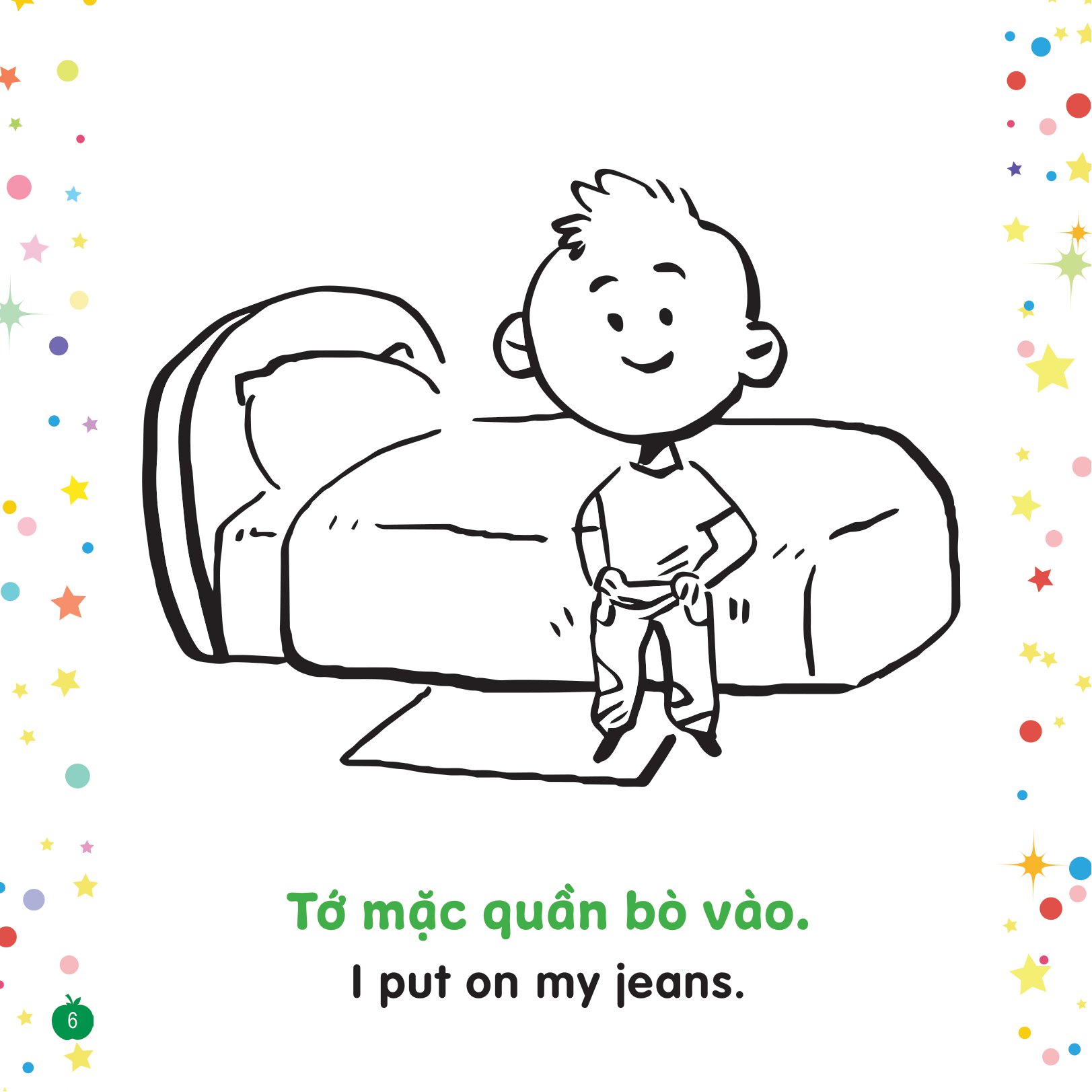 tô màu sáng tạo - bé học tiếng anh - bạn có thể...? - Ảnh 6