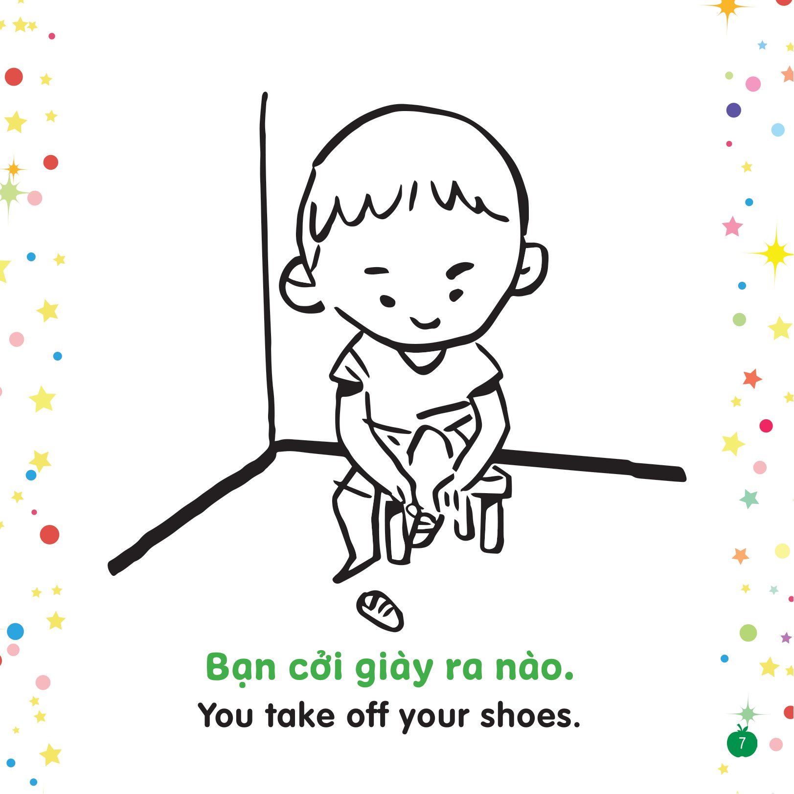 tô màu sáng tạo - bé học tiếng anh - bạn có thể...? - Ảnh 7