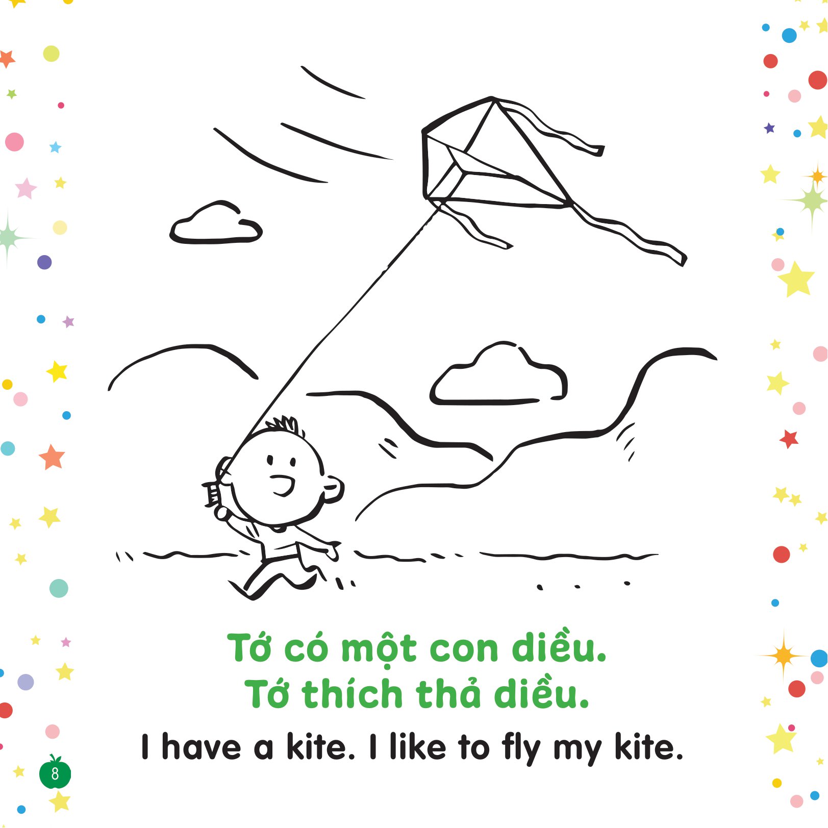 tô màu sáng tạo - bé học tiếng anh - bạn có thể...? - Ảnh 8