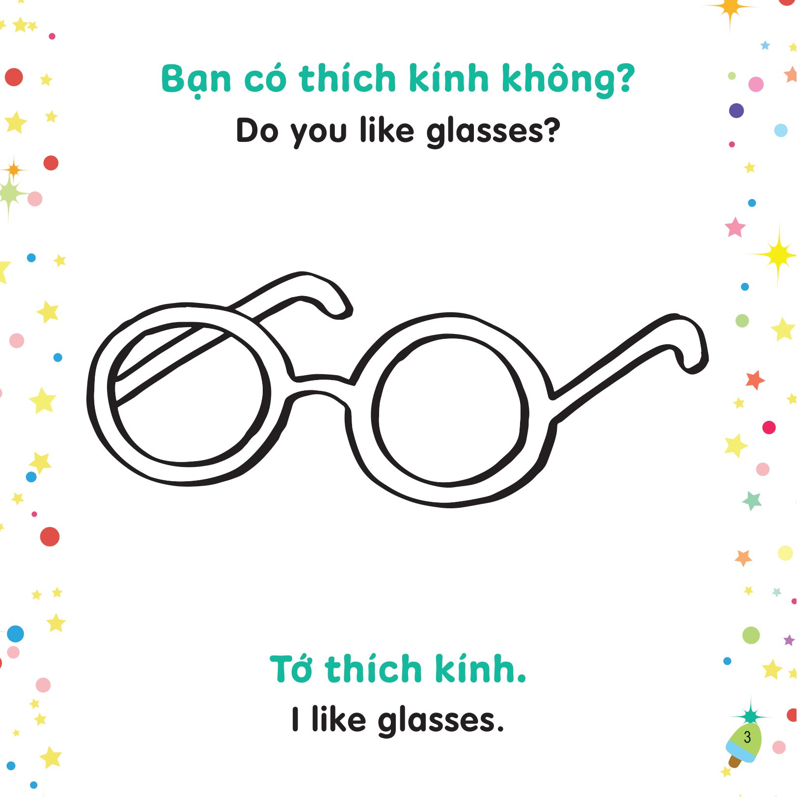 tô màu sáng tạo - bé học tiếng anh - bạn thích cái gì? - Ảnh 3