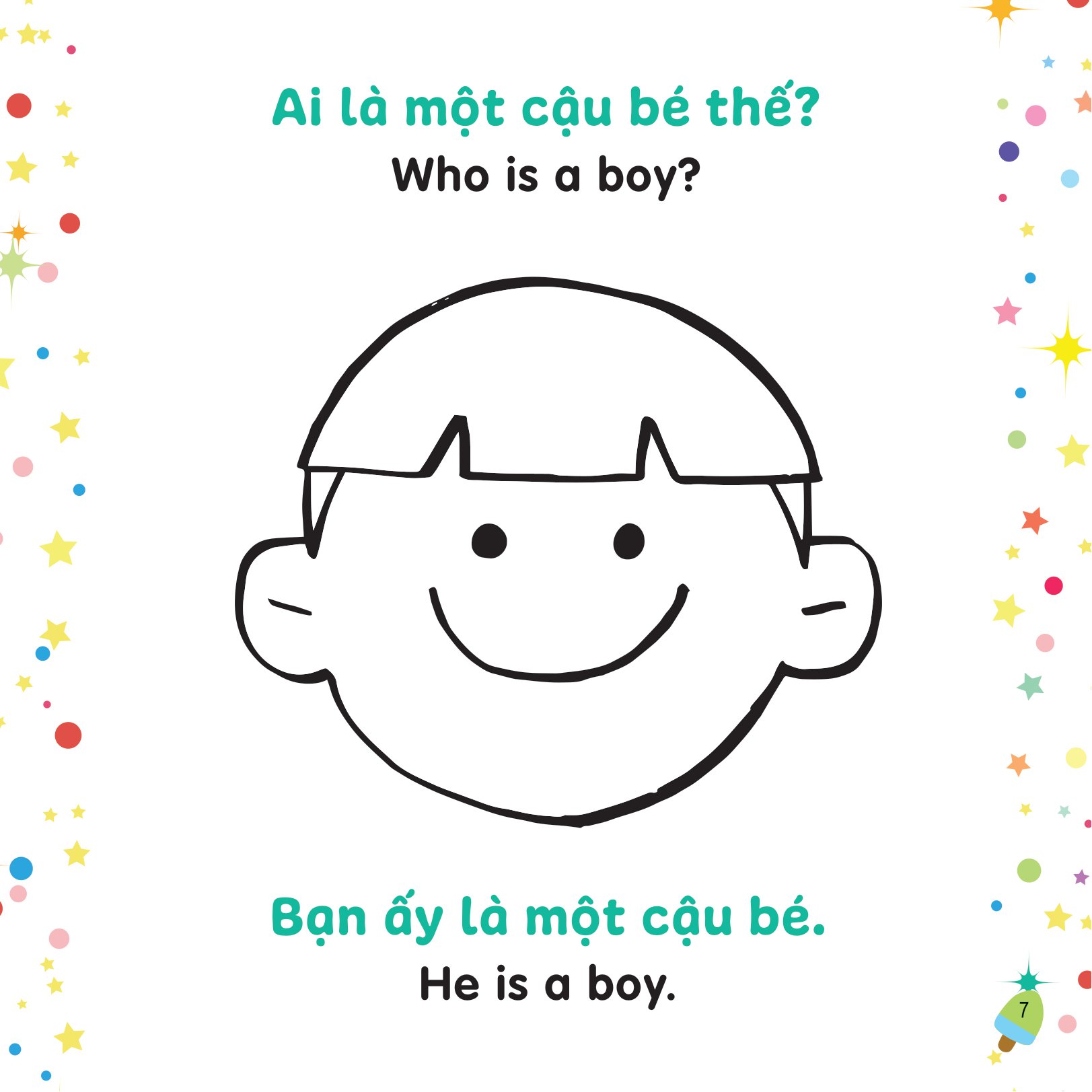 tô màu sáng tạo - bé học tiếng anh - bạn thích cái gì? - Ảnh 7