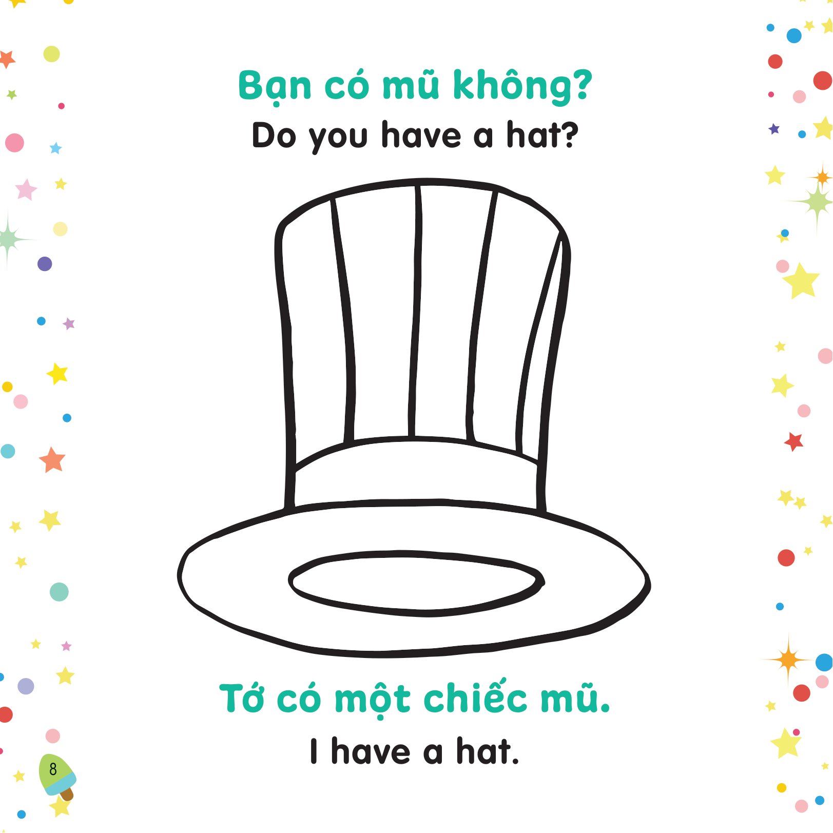 tô màu sáng tạo - bé học tiếng anh - bạn thích cái gì? - Ảnh 8