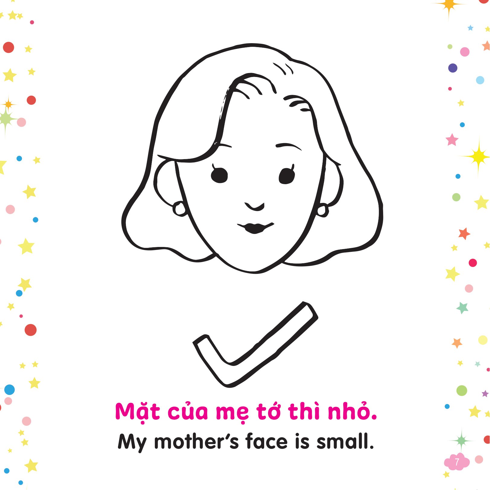 tô màu sáng tạo - bé học tiếng anh - cái gì to hơn nhỉ? - Ảnh 7