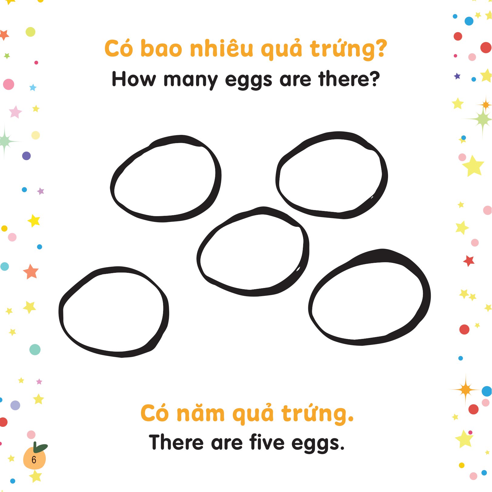 tô màu sáng tạo - bé học tiếng anh - cùng nhau đếm số - Ảnh 6